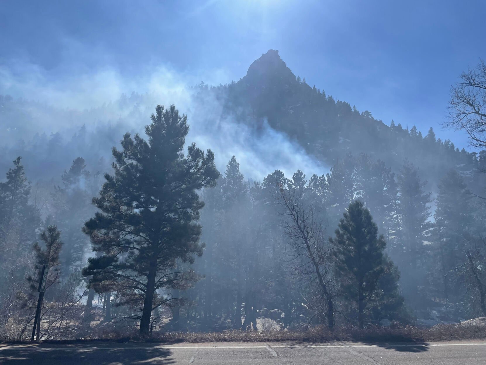 Voluntary evacuation orders lifted, highway reopens following wildfire in Larimer County