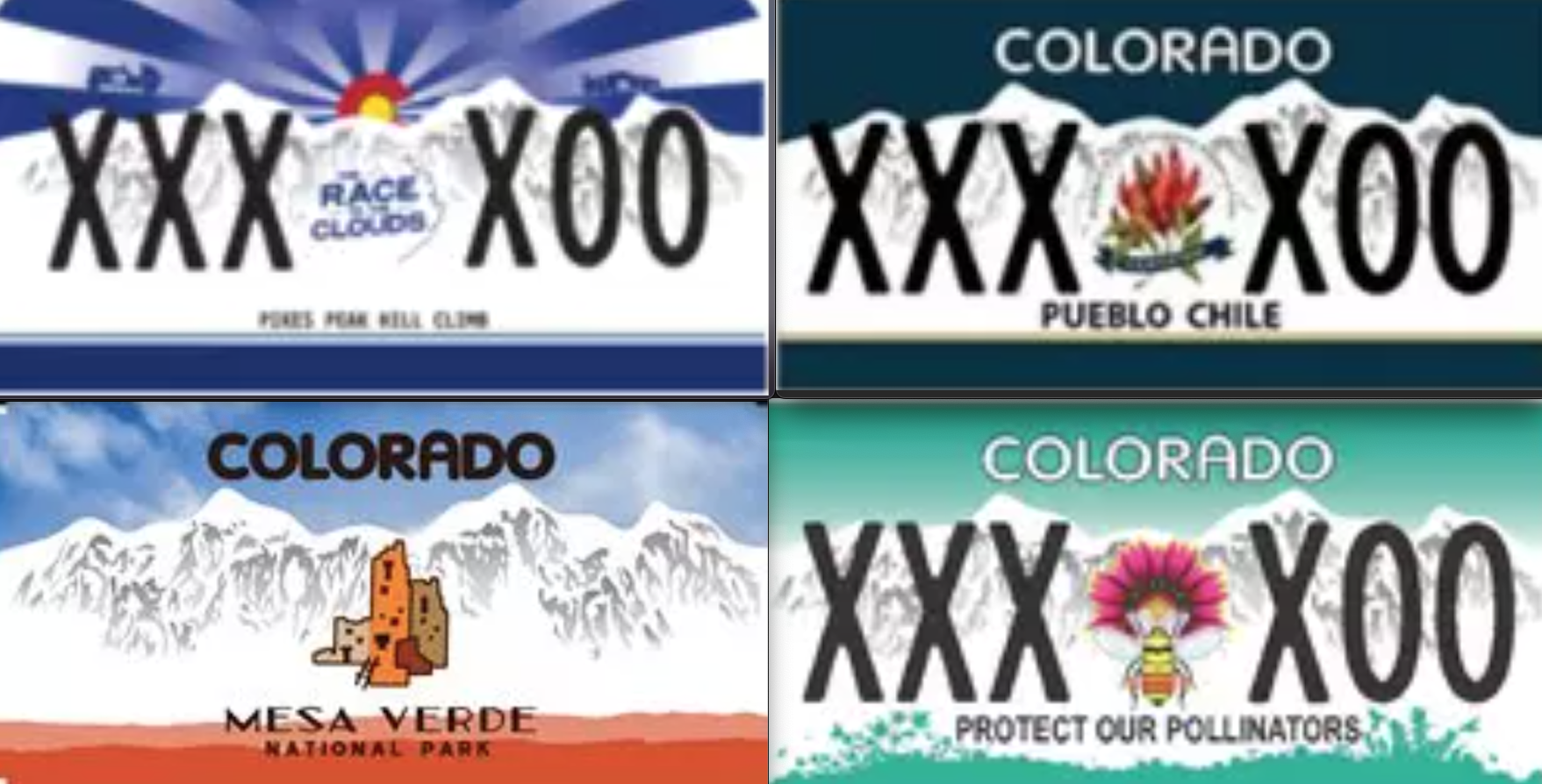 Images: Colorado DMV