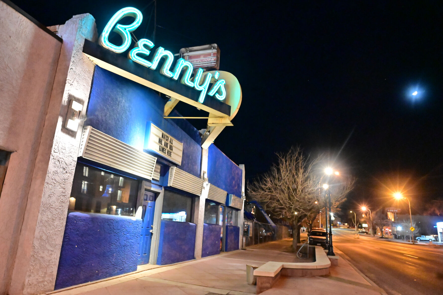 Benny’s Restaurant & Lounge has been a landmark near downtown Colorado Springs for the last 70 years. (Photo by Jerilee Bennett, The Gazette)