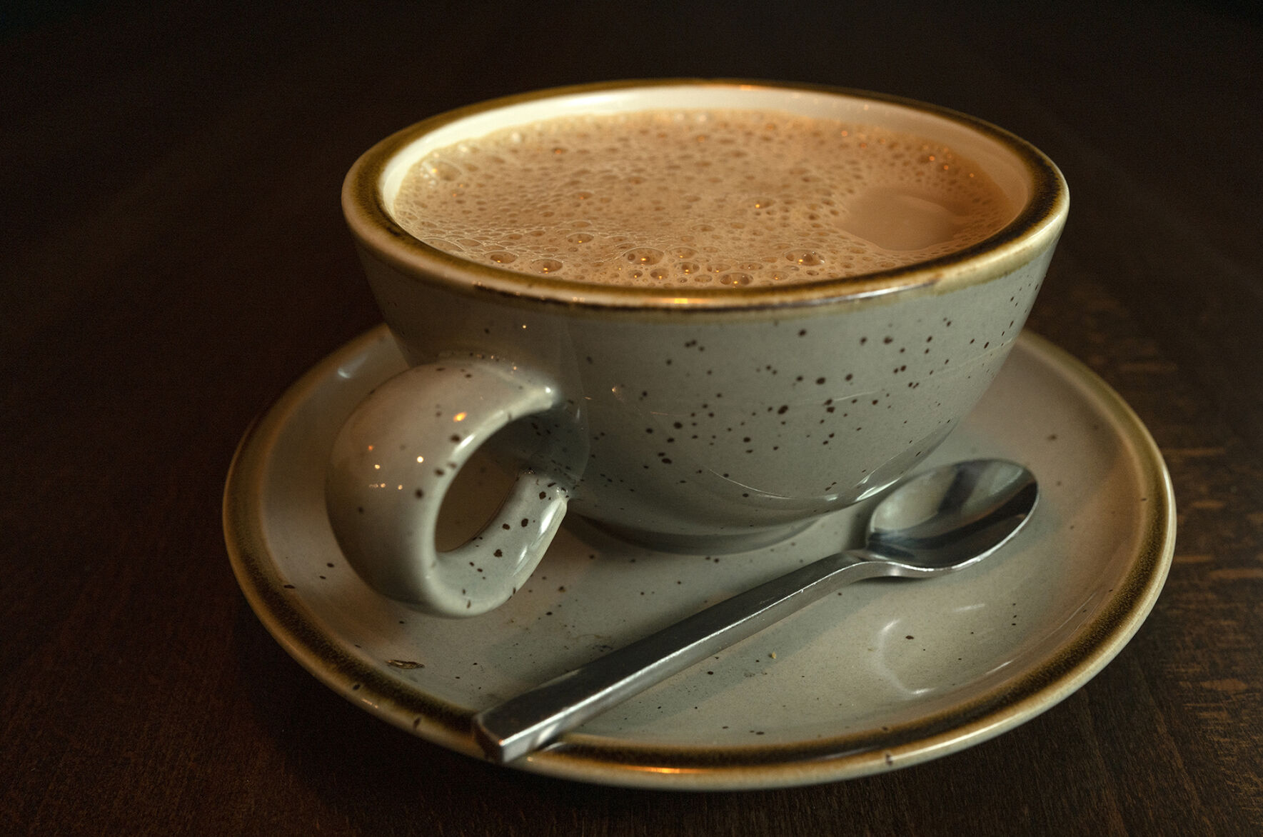 Turmeric Restaurant (Located at: 5535 Powers Center Point.) “Chai Tea” Wednesday March 8, 2023. Photo by Jeff Kearney. (Jeff Kearney)