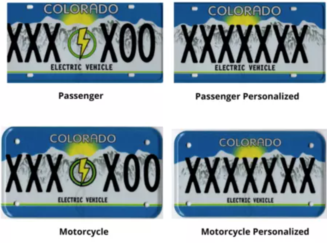 Images: Colorado DMV