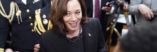 Kamala Harris finds herself back in a familiar place: Tied to the Senate