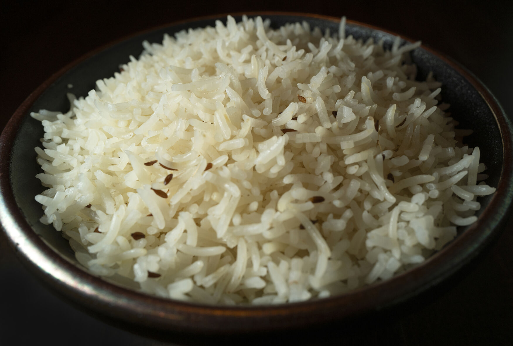 Turmeric Restaurant (Located at: 5535 Powers Center Point.) “Basmati Rice” Wednesday March 8, 2023. Photo by Jeff Kearney. (Jeff Kearney)