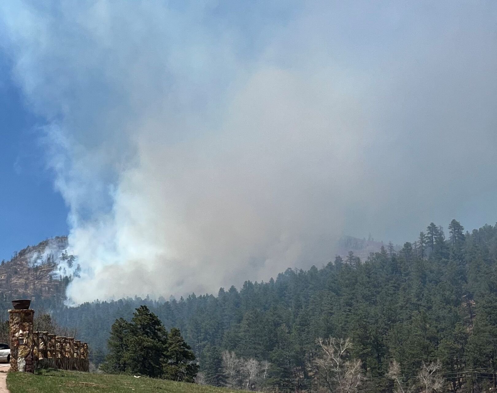 North Creek fire in Beulah at 80% containment on day 3