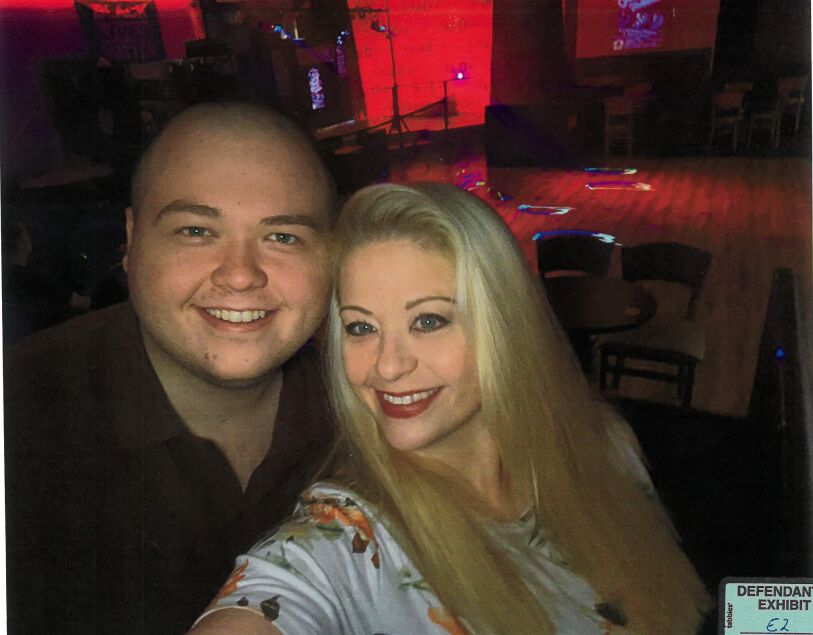 Anderson Aldrich and Laura Voepel inside Club Q