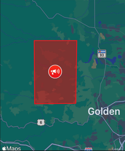 MAP: Preevcuation notice for wildfire in Jefferson County