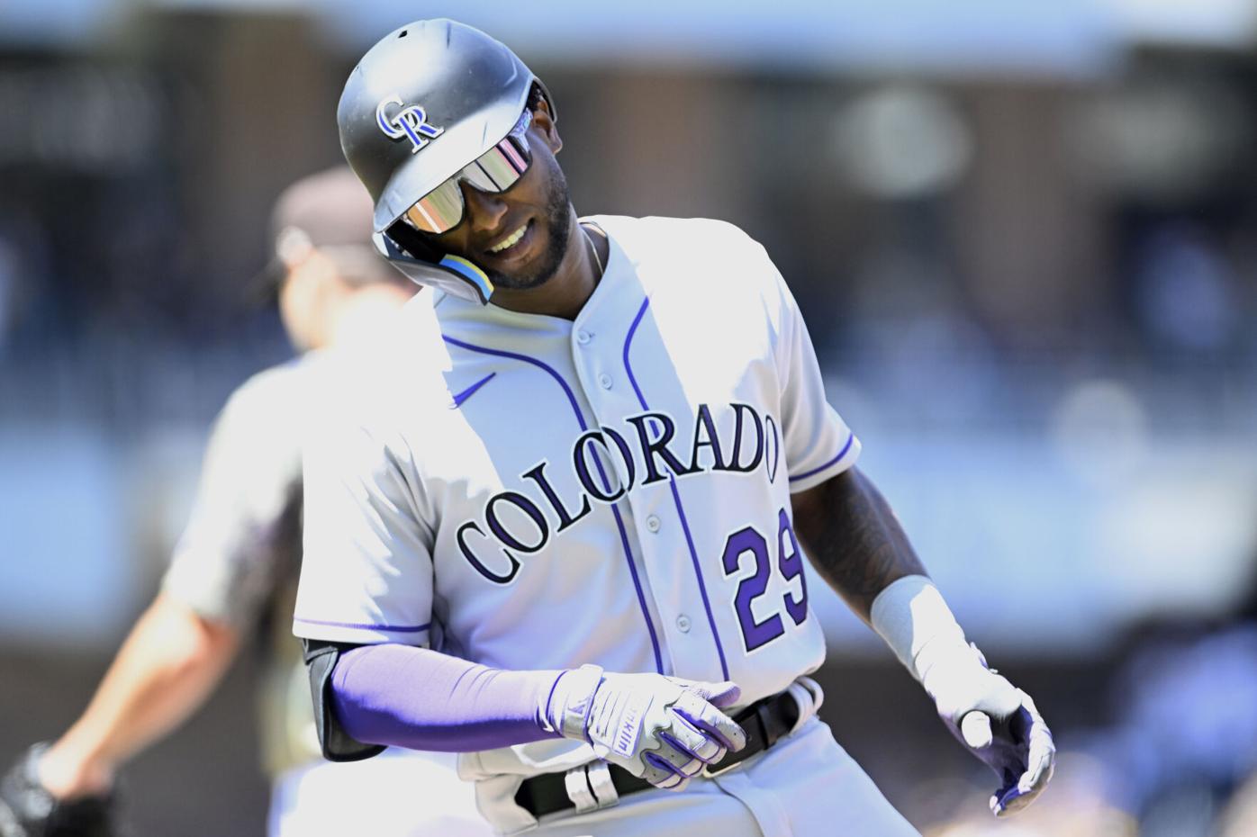 Jurickson Profar, after visa complications, finally takes the field with the Rockies