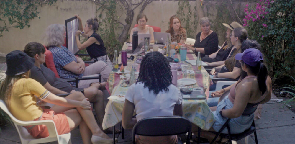 A scene from the Women+Film featured documentary, 'Plan C.'