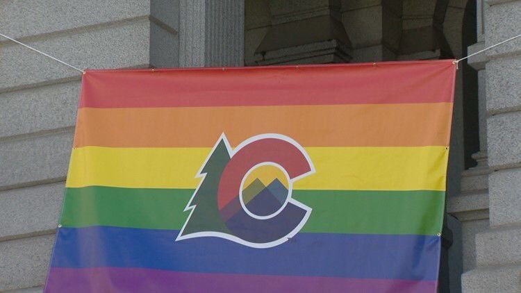 gay rpide flag capitol