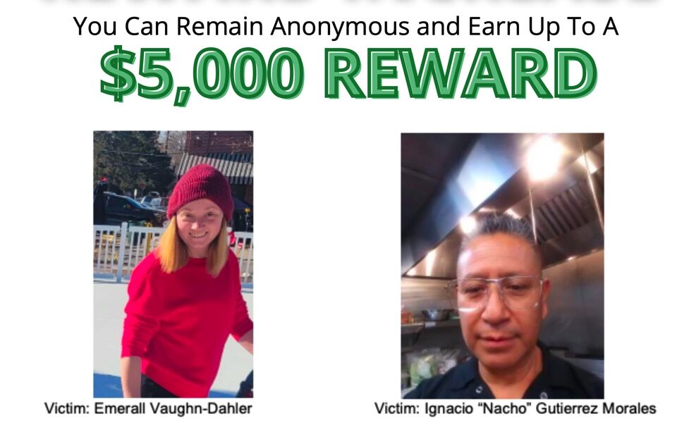 Reward increased for information in Denver restaurant double homicide