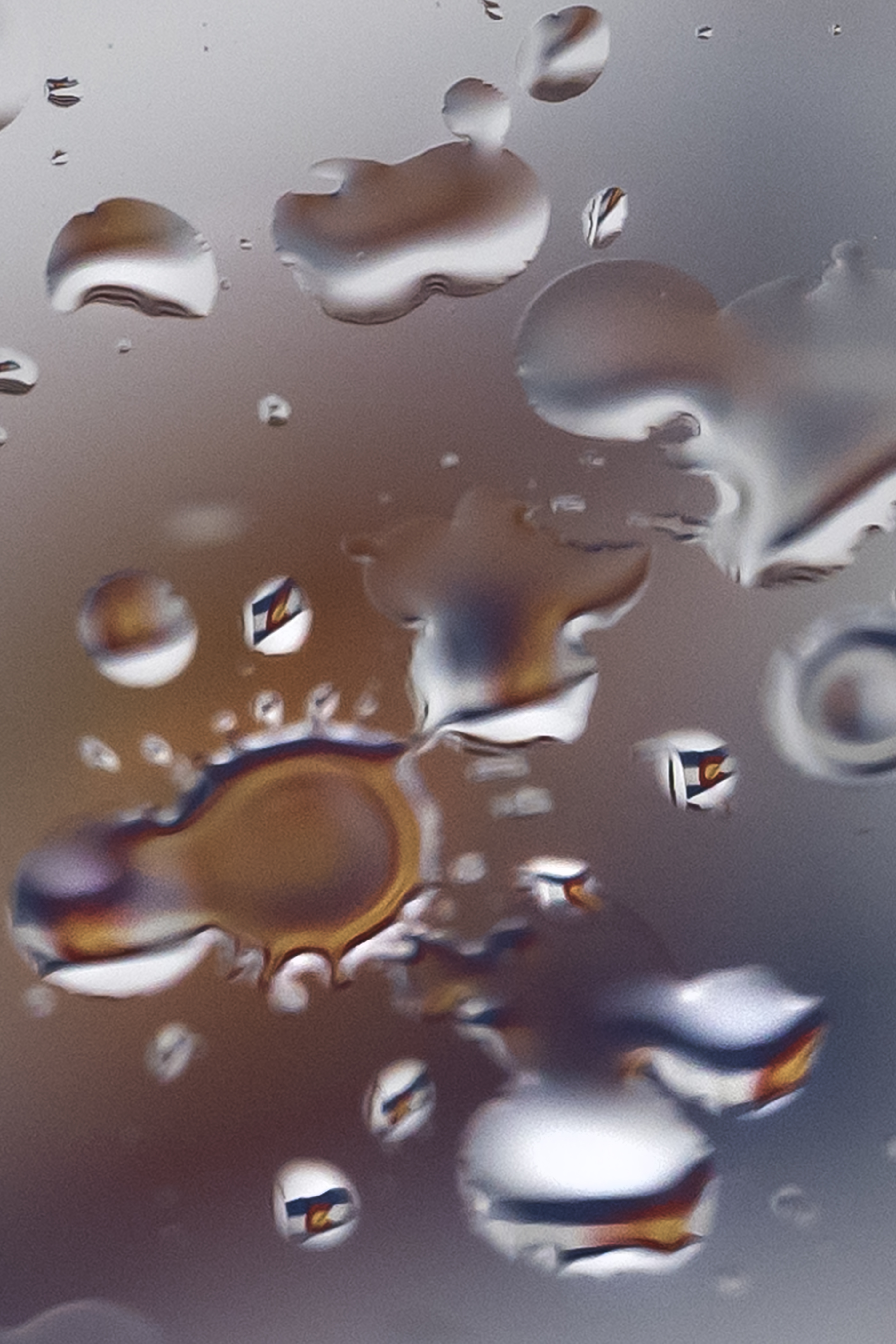 A Colorado state flag hanging outside the Furniture Row on West 6th Avenue is reflected in raindrops on Tuesday, April 25, 2023, in Lakewood, Colo. (Timothy Hurst/Denver Gazette) (Timothy Hurst/Denver Gazette)