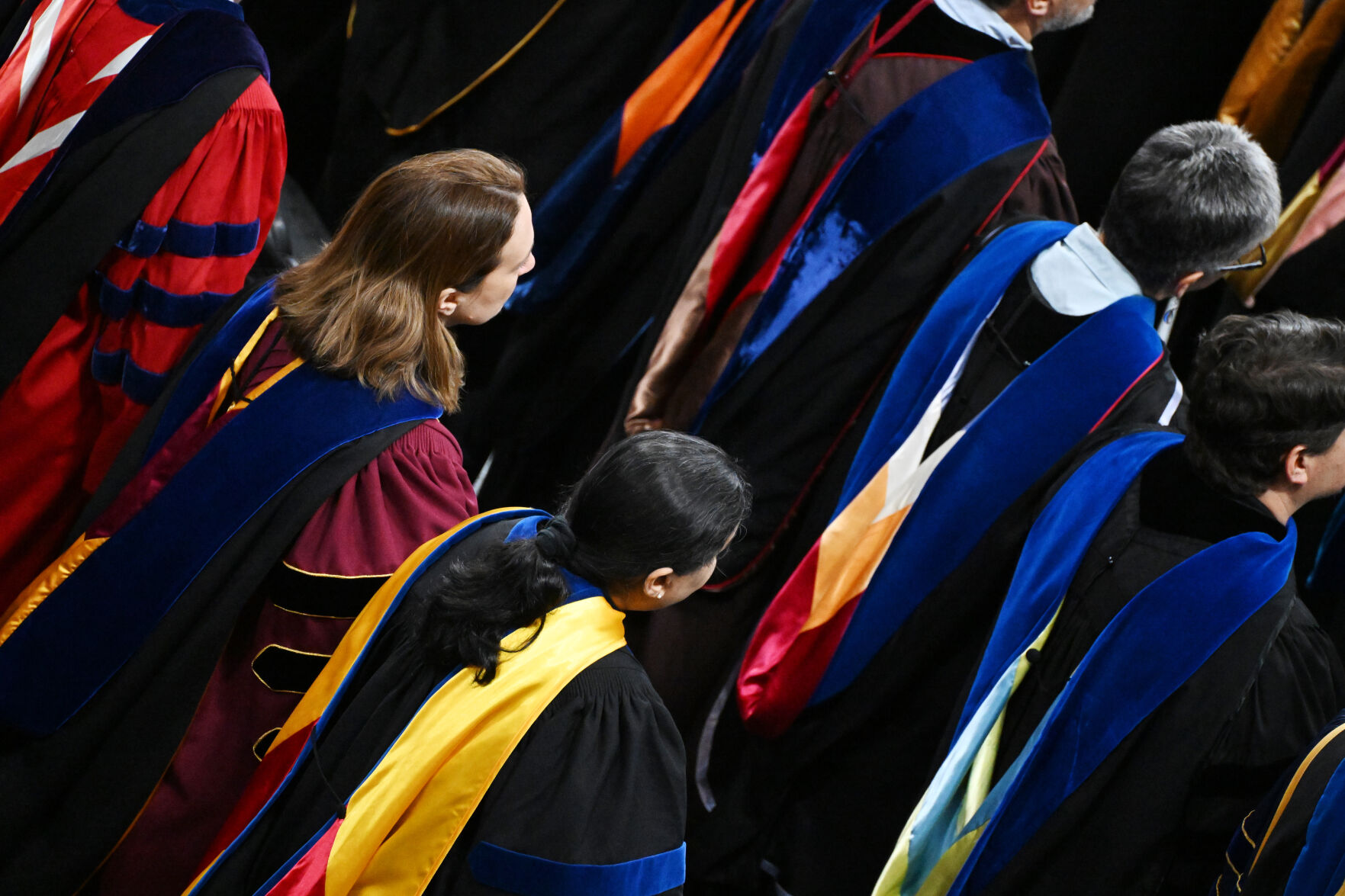 Scenes from the Colorado College Commencement Ceremony at Ed Robson Arena on Sunday, May 28, 2023. (Photo by Jerilee Bennett, The Gazette)
