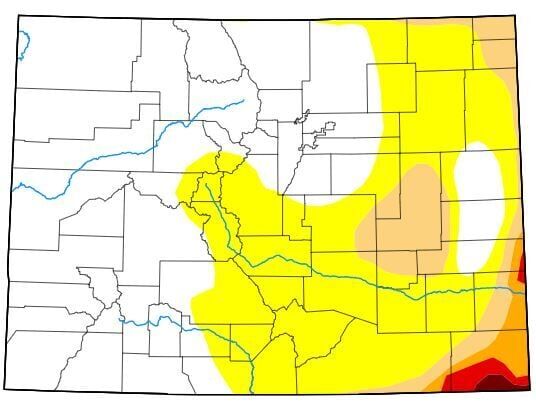 Colorado drought conditions improved by wet May
