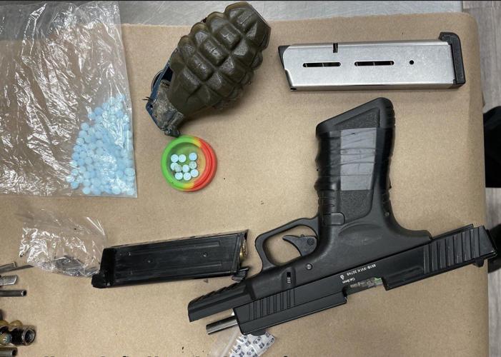 Items seized from man in Boulder
