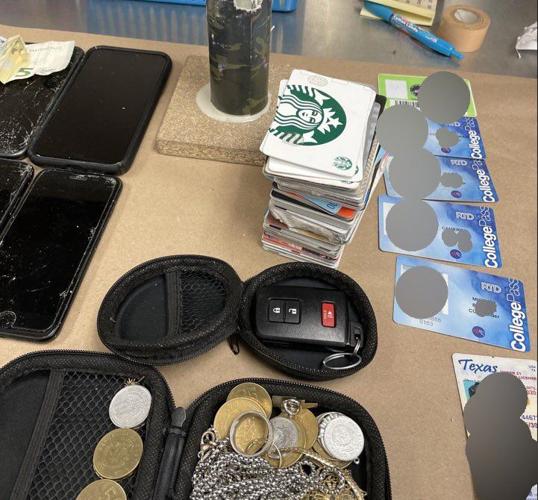Items seized from man by BPD2