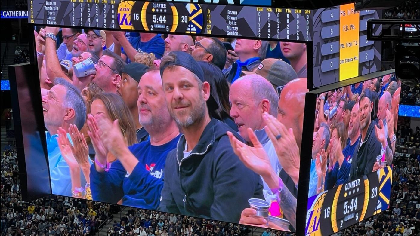 “South Park” creators Matt Stone and Trey Parker spotted at Nuggets game