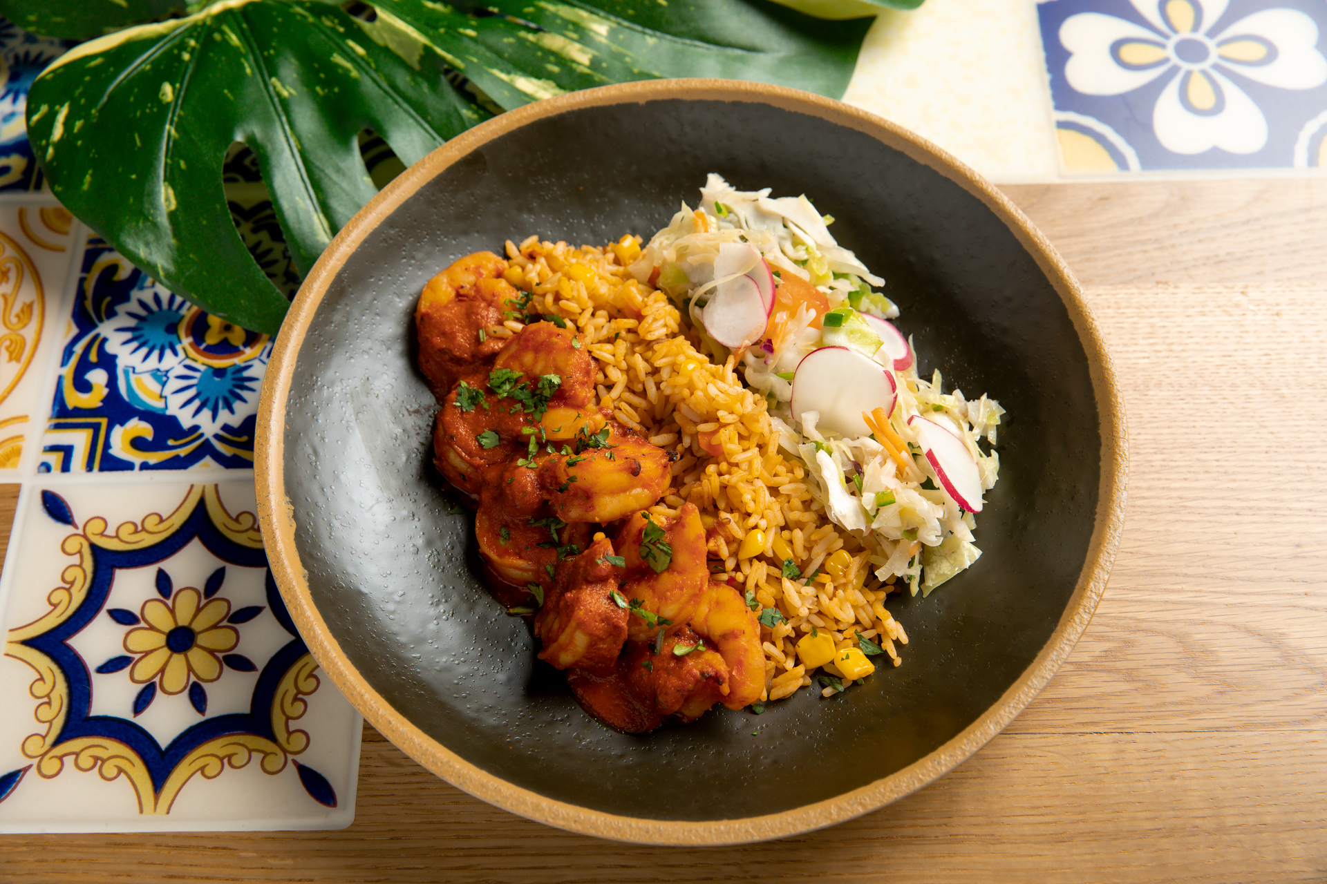 Camarones entree at Casa Bonita shown here in a photo released May 26, 2023 by the restaurant. (Jennifer Olson/Casa Bonita)