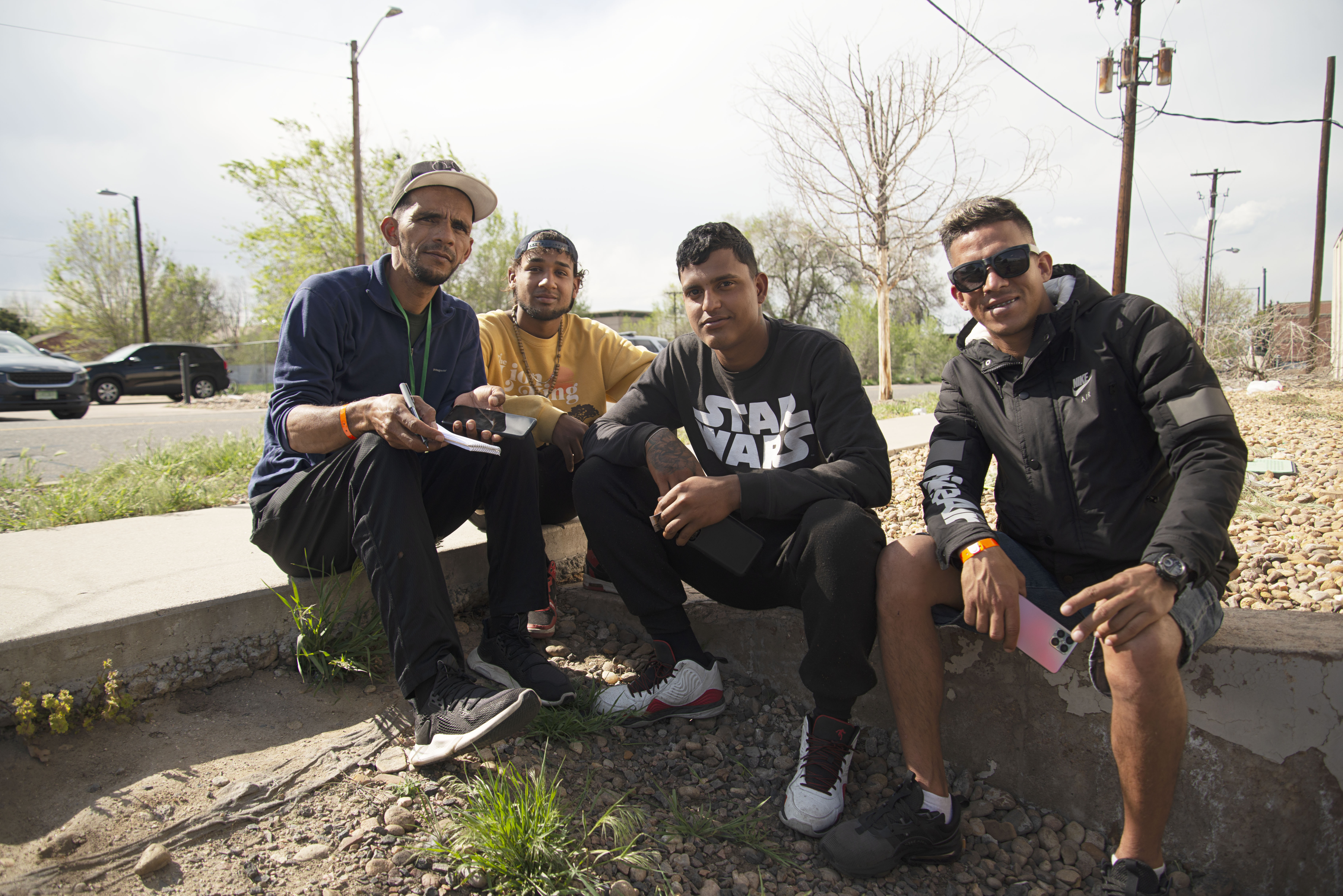 From left, Joel, Jean, Bryan and Renzon, spoke to the Denver Gazette about their journey to the United States, their current living conditions and their aspirations in the new country on May 9, 2023 at a city shelter after all recently immigrating from Venezuela. All had recently completed the journey to Denver, with their trips around a year on average, often times through hazardous conditions. One section of the trip Venezuelan immigrants referred to as, 'La Selva,' is a notorious mountain corridor known as the Darién Gap, connecting north and South America together at the borders of Panama and Colombia. The mountain passes are known for their rugged terrain, bandits and wildlife dangers. (TomHellauerMultimedia Producertom.hellauer@denvergazette.comhttps://denvergazette.com/content/tncms/avatars/f/9e/622/f9e6228a-3b6b-11ed-bf10-fbb71fa8e421.f54b911252c540f1d61709edc4727a39.png)