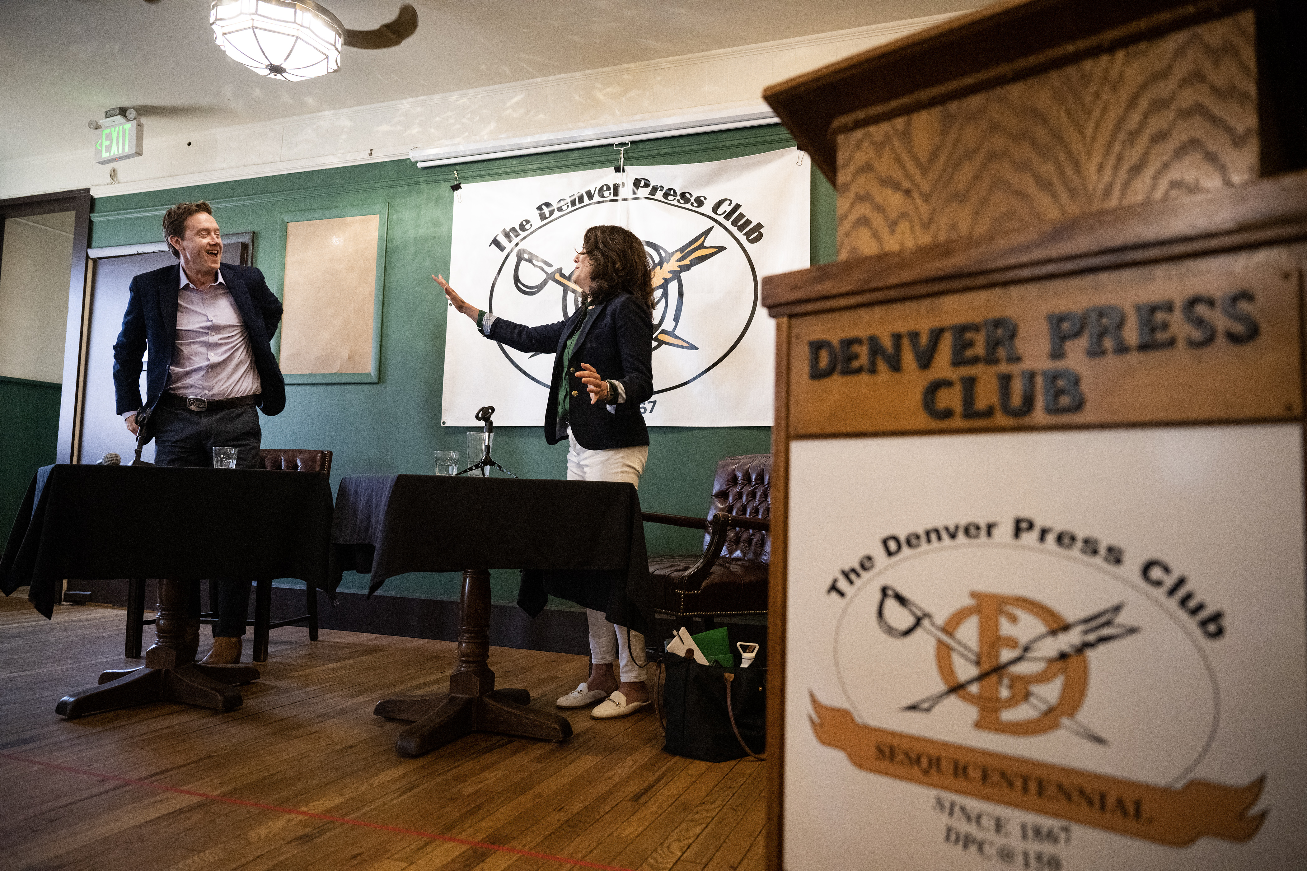 Denver’s mayor’s race: Kelly Brough, Mike Johnston talk civic engagement, campaign finance, open space