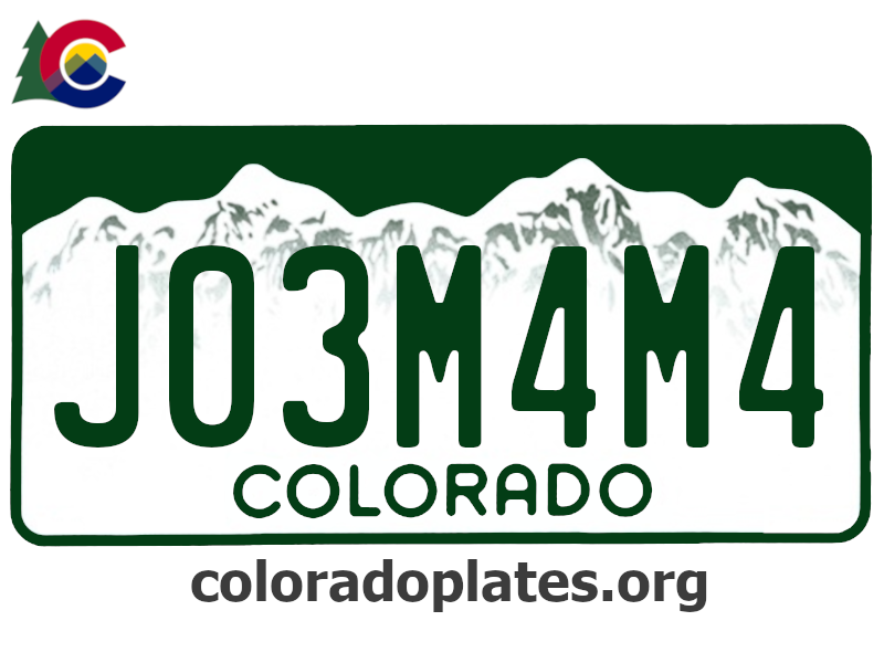 This personalized name comes from a license plate which was seen on vehicles in early South Park episodes. (Colorado Governor's office)