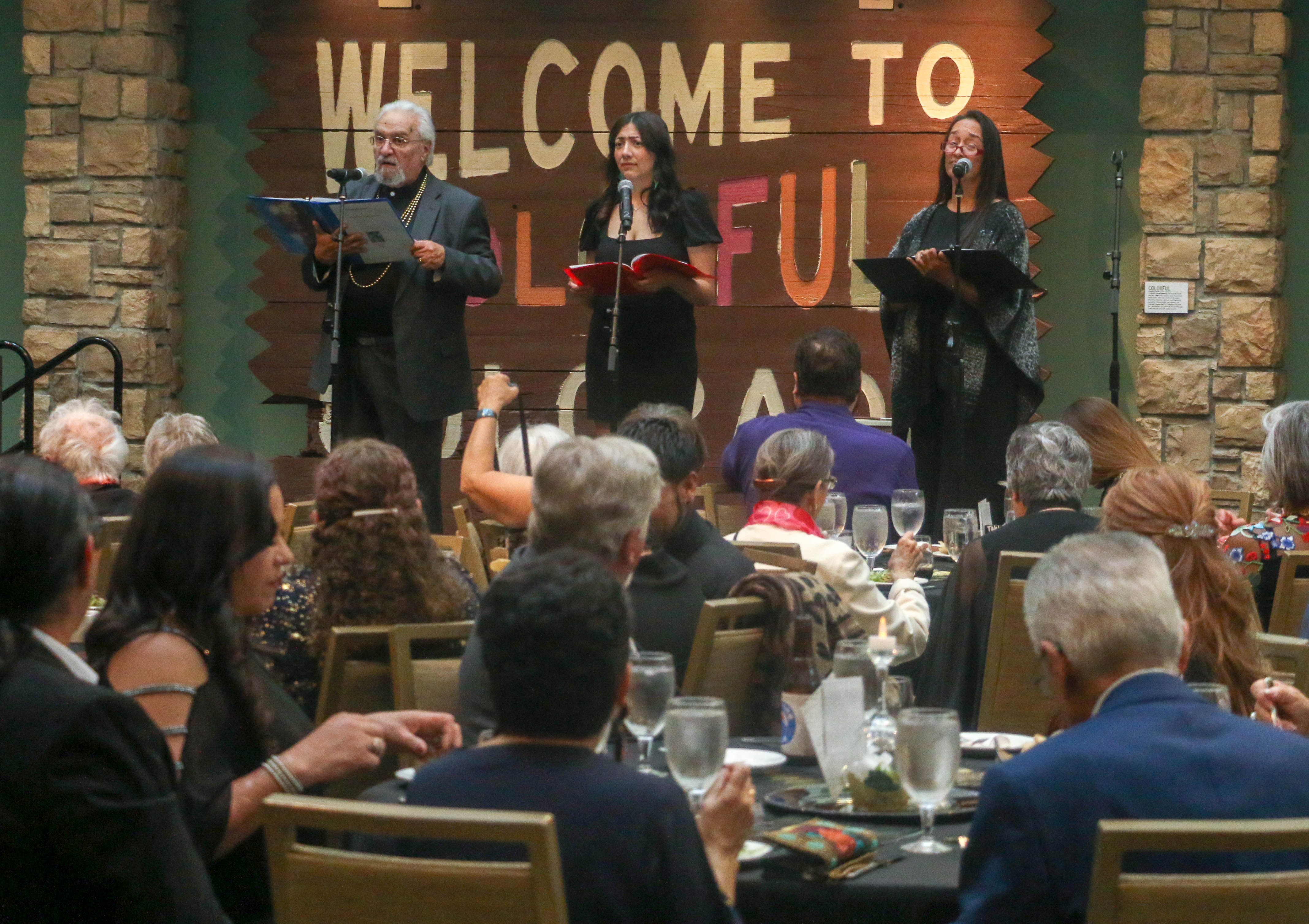 A reading from the upcoming Su Teatro presentation of  'I Don’t Speak English Only,' opening June 8. (JOHN MOORE, Denver Gazette)