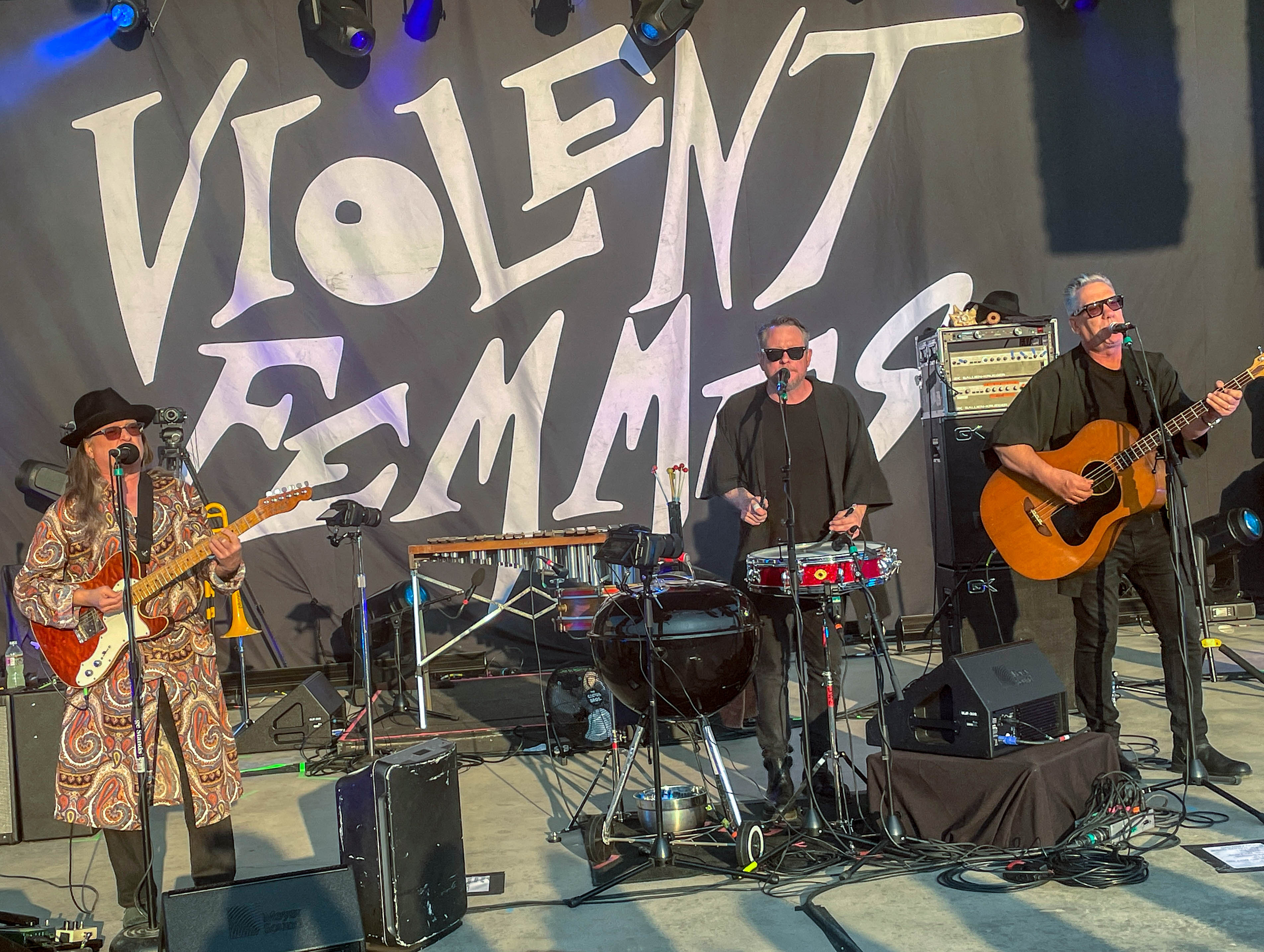 The Violent Femmes played their debut album from start to finish In May 2023 at Levitt Pavilion in Denver. The venue just picked up $50,000 from the Bonfils-Stanton Foundation to support capital improvements. (JOHN MOORE, The Denver Gazette)