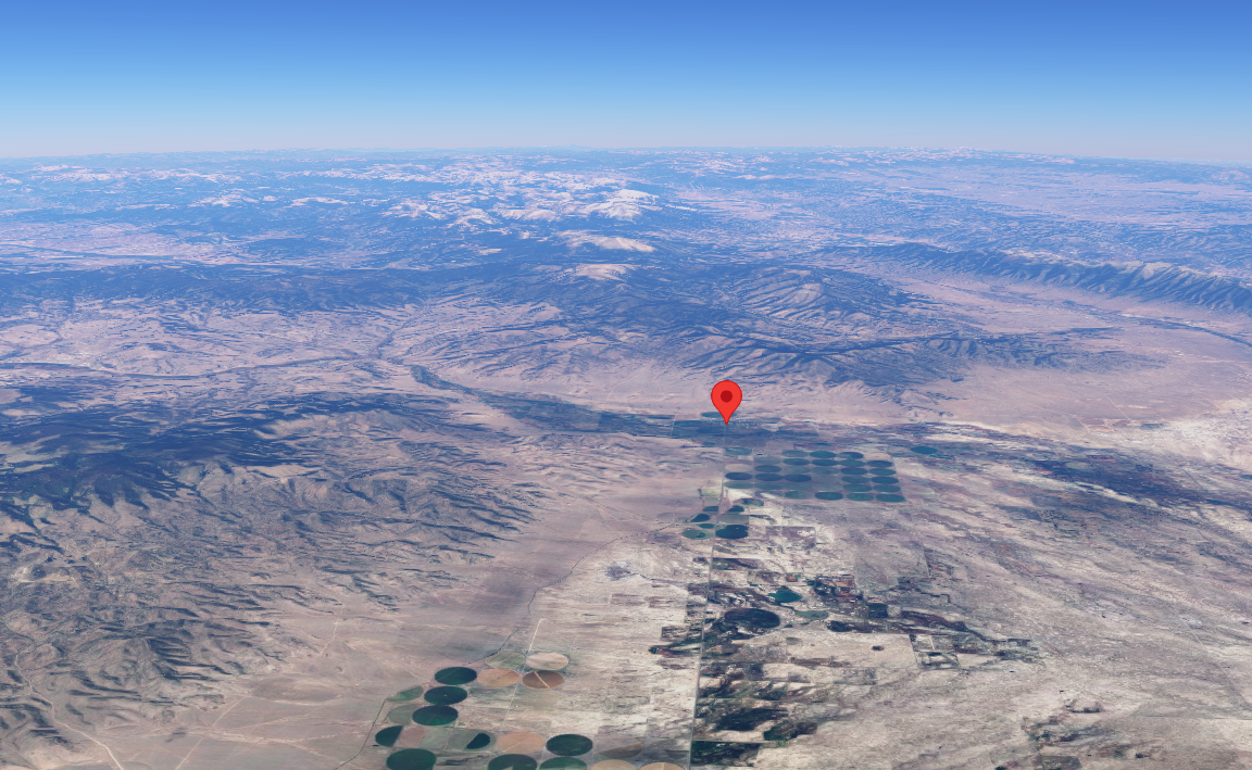Saguache, Colorado. Map: ©2023 Google Maps.