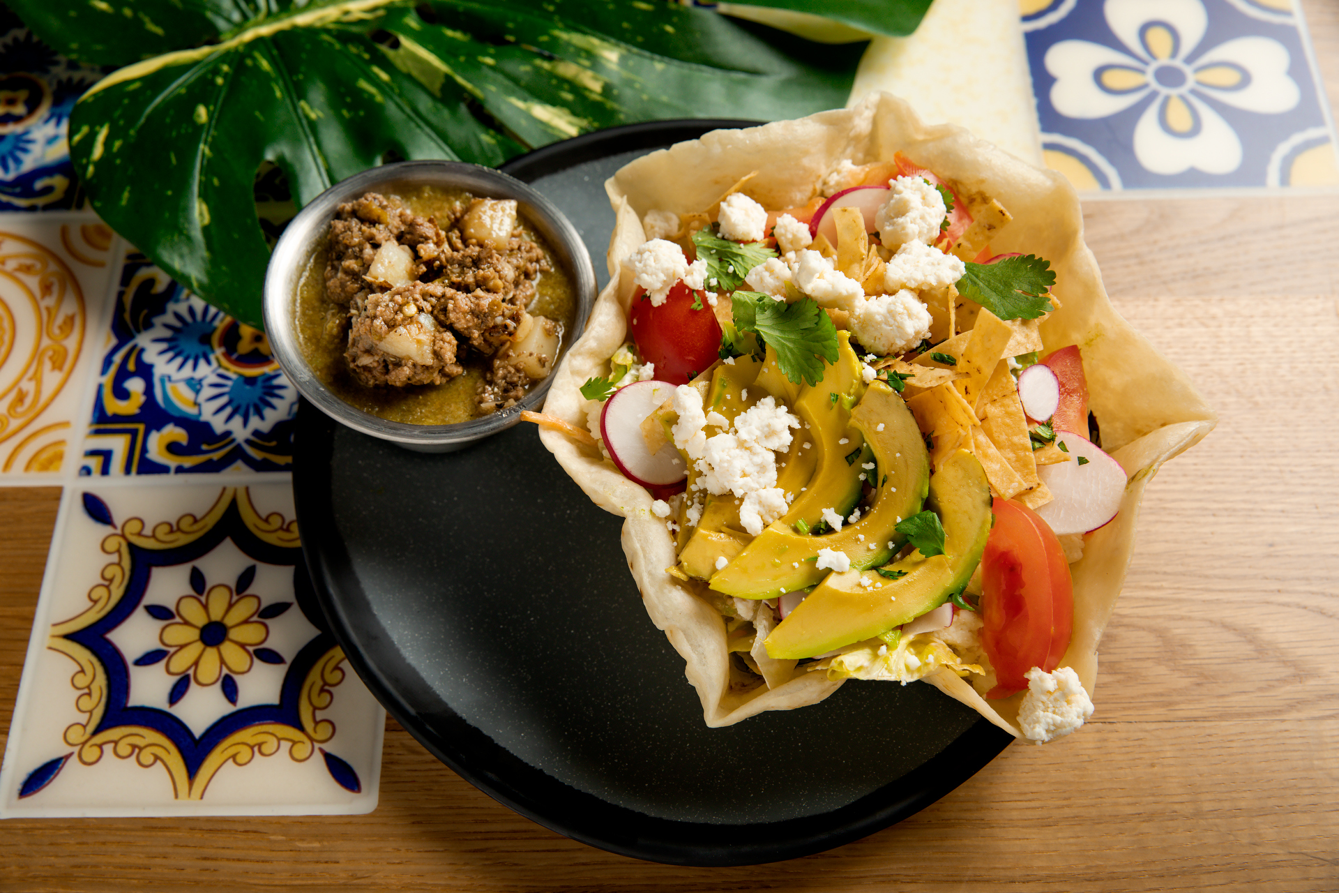 Taco Salad entree at Casa Bonita shown here in a photo released May 26, 2023 by the restaurant. (Jennifer Olson/Casa Bonita)