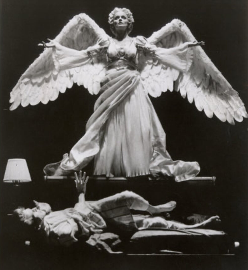 Ellen McLaughlin, above, played the Angel in the first Broadway production of 'Angels in America' in 1993. Courtesy Colorado Shakespeare Festival. (Courtesy Ellen McLaughlin)