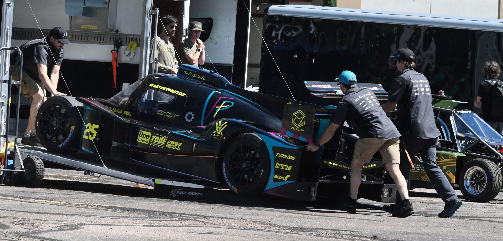Inspection day for the 2023 Pikes Peak International Hill Climb on Monday, June 19, 2023. (Photo by Jerilee Bennett, The Gazette)