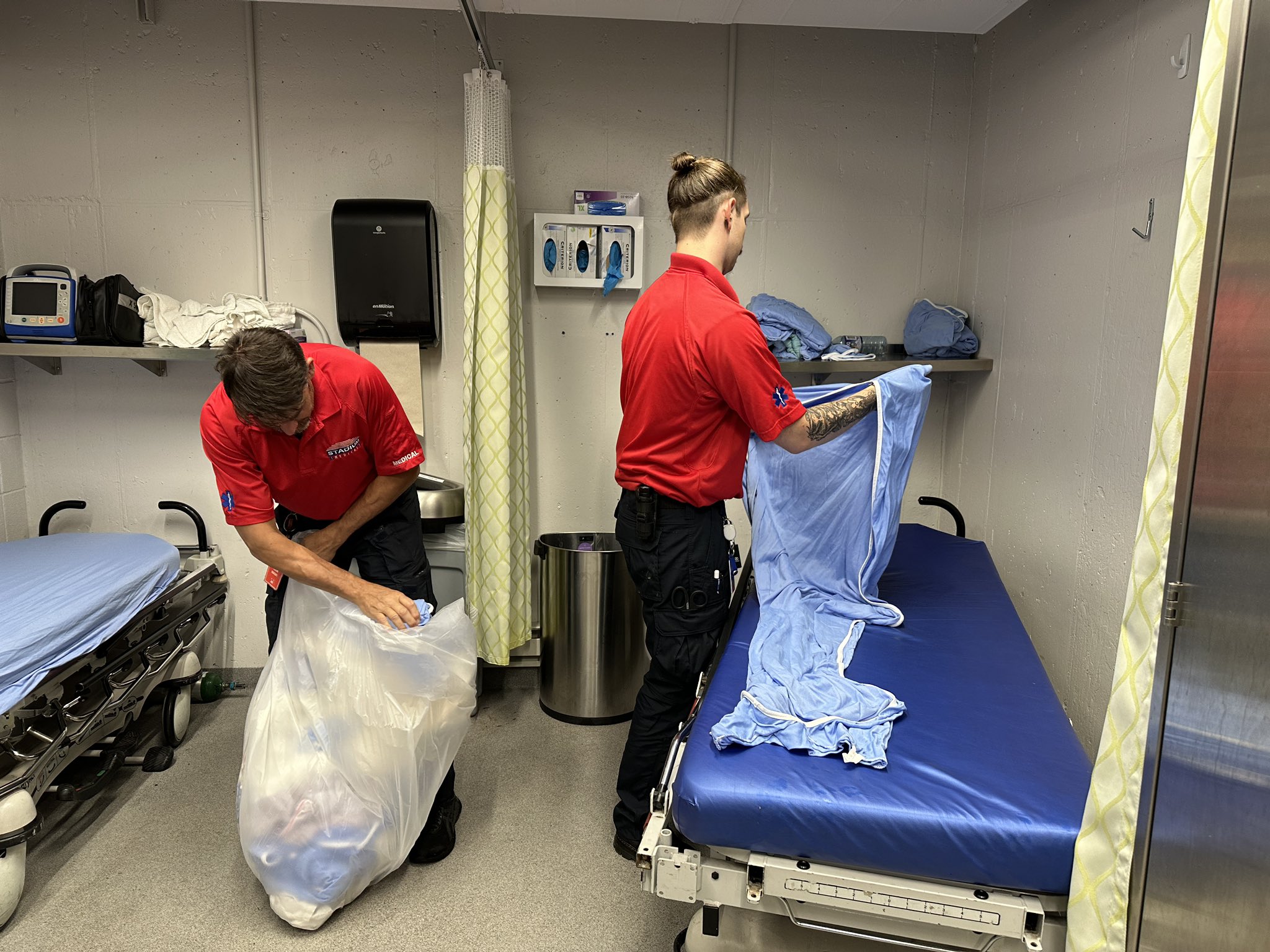 A crew from West Metro Fire responded to a hailstorm that injured nearly 100 people at a Red Rocks concert on June 21, 2023. The injuries included cuts and broken bones. (PHOTO: West Metro Fire)