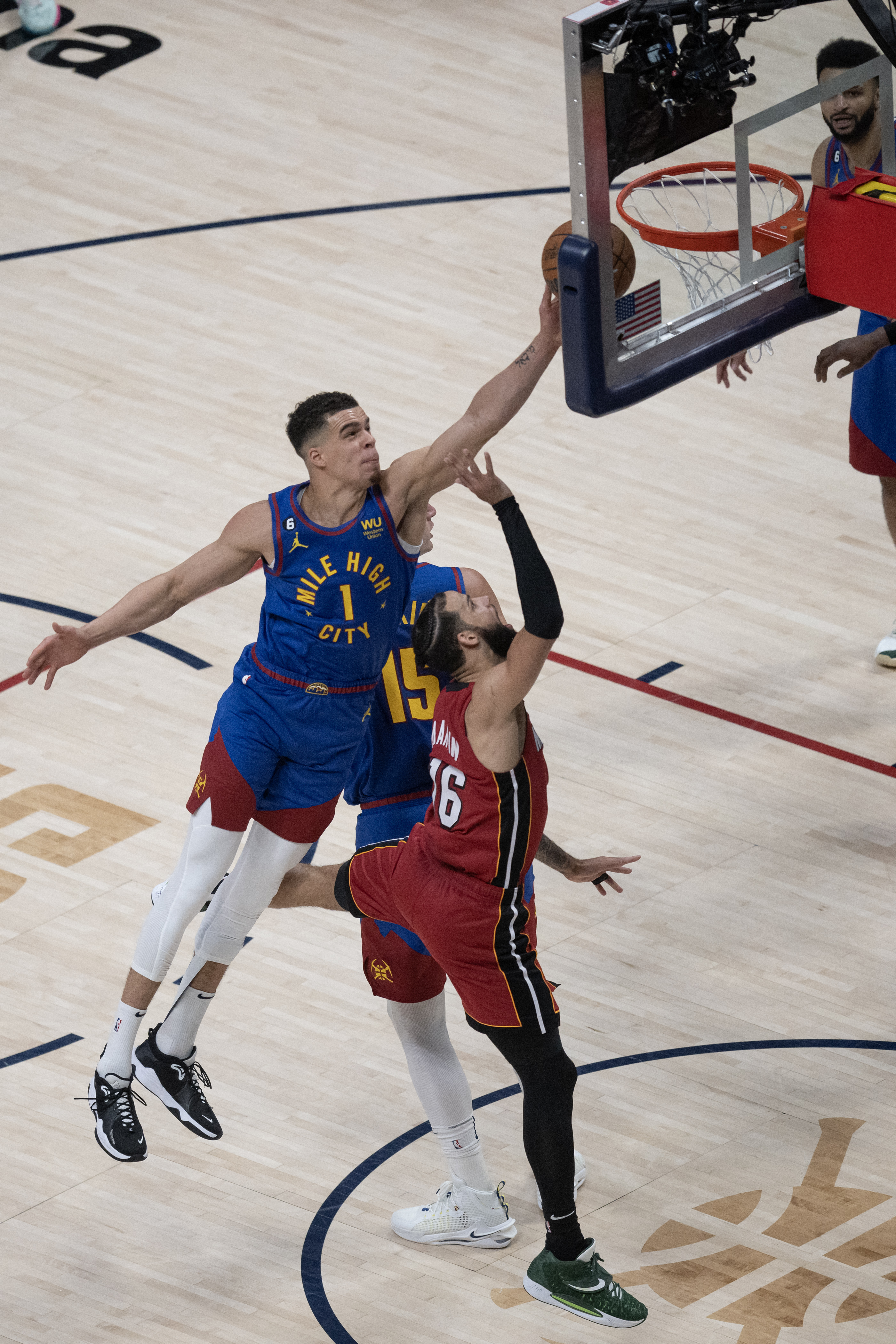 Collective defensive effort delivers Denver Nuggets decisive victory over Miami Heat in Game 1 of NBA Finals
