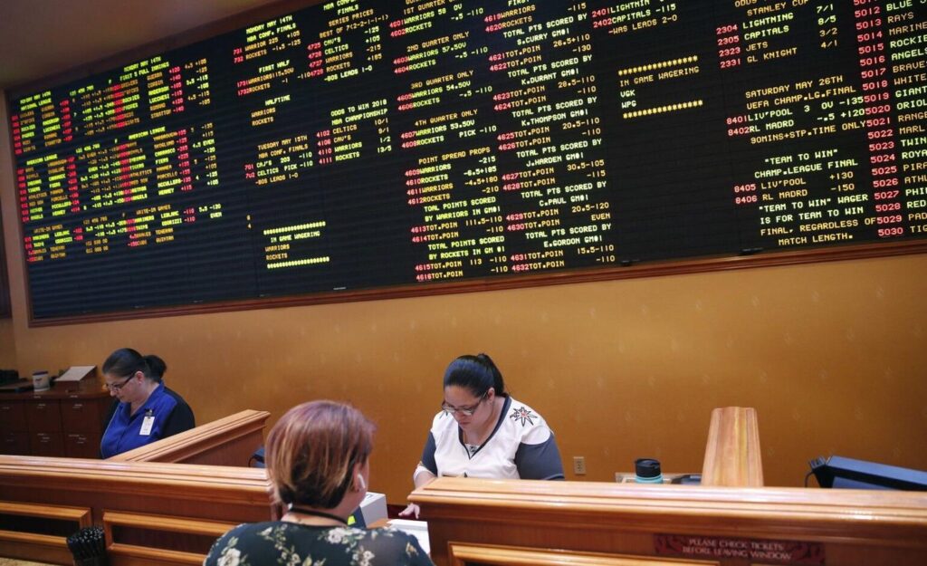 Sports betting revenue and numbers released