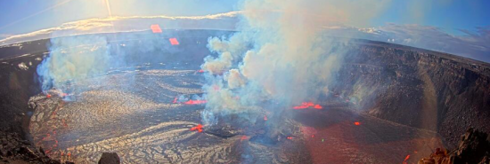 Kilauea volcano erupts in Hawaii for second time in 2023