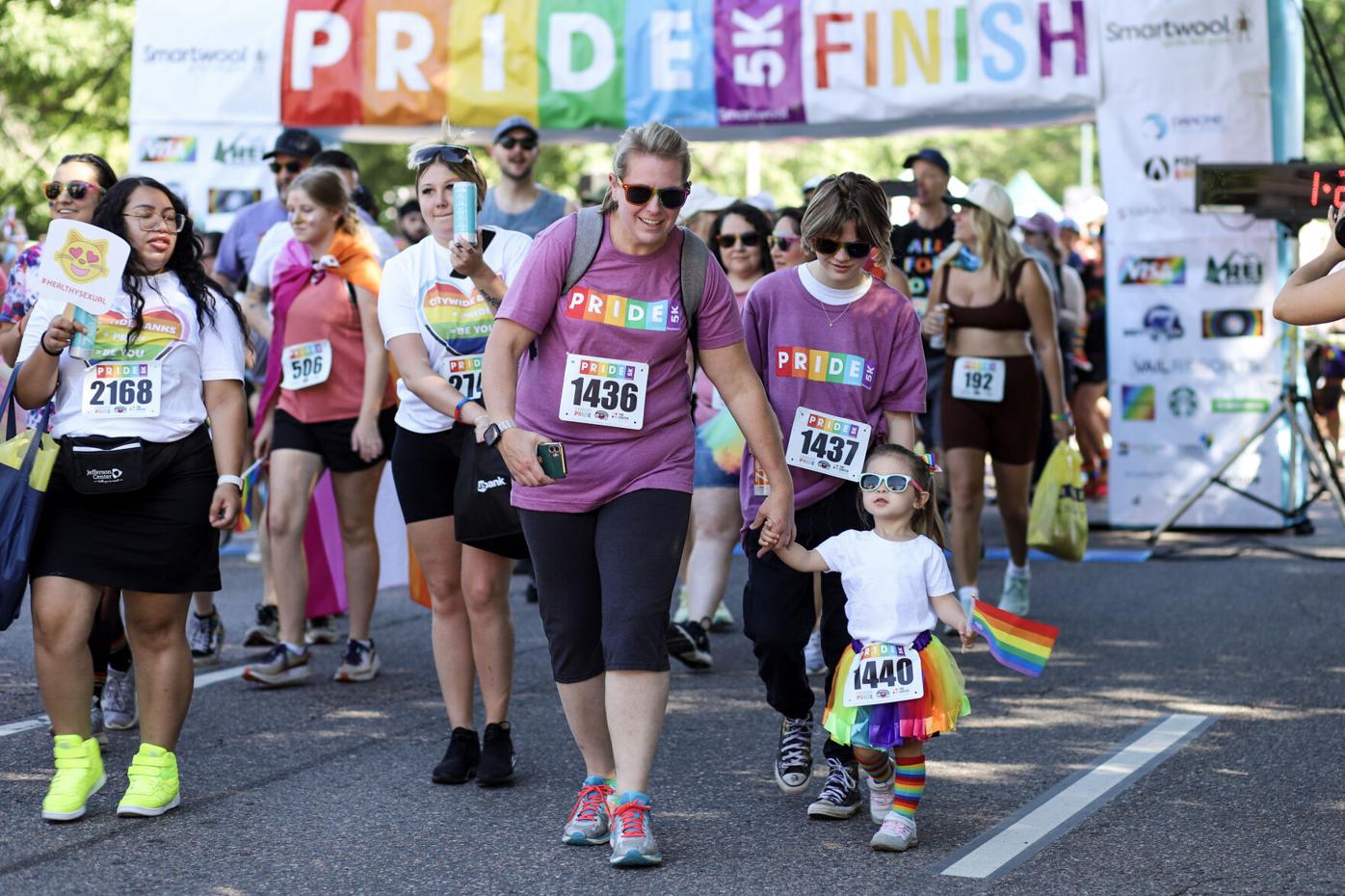 Denver Pride kicks off with 5K and fest, drawing rainbow-clad crowds