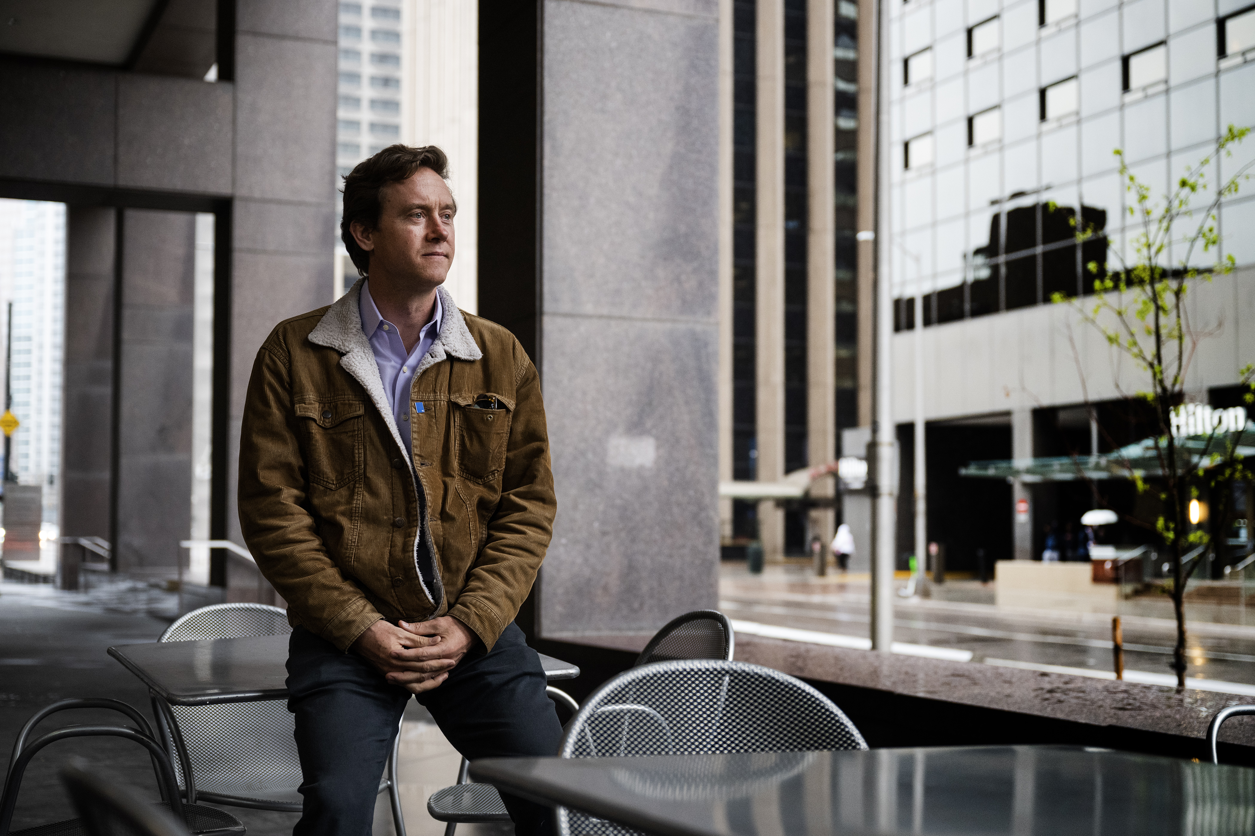 FILE PHOTO: Then-Denver mayoral candidate Mike Johnston in a May 2023 portrait. (Timothy Hurst/Denver Gazette) (TimHursttim.hurst@gazette.comhttps://secure.gravatar.com/avatar/aca82bd62b4ee425c598527cd6faa1b1?d=mm&r=g)