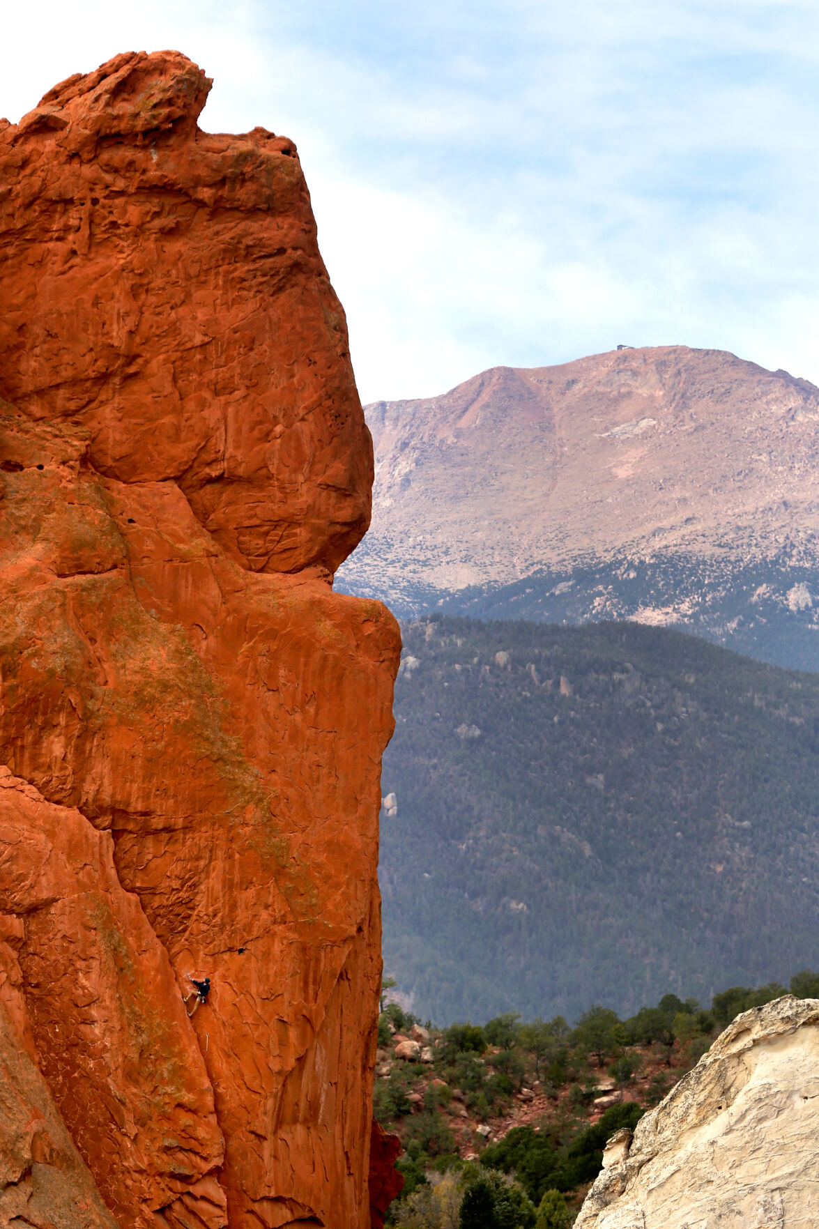 Despite inherent danger, rock climbing in Colorado brings peace