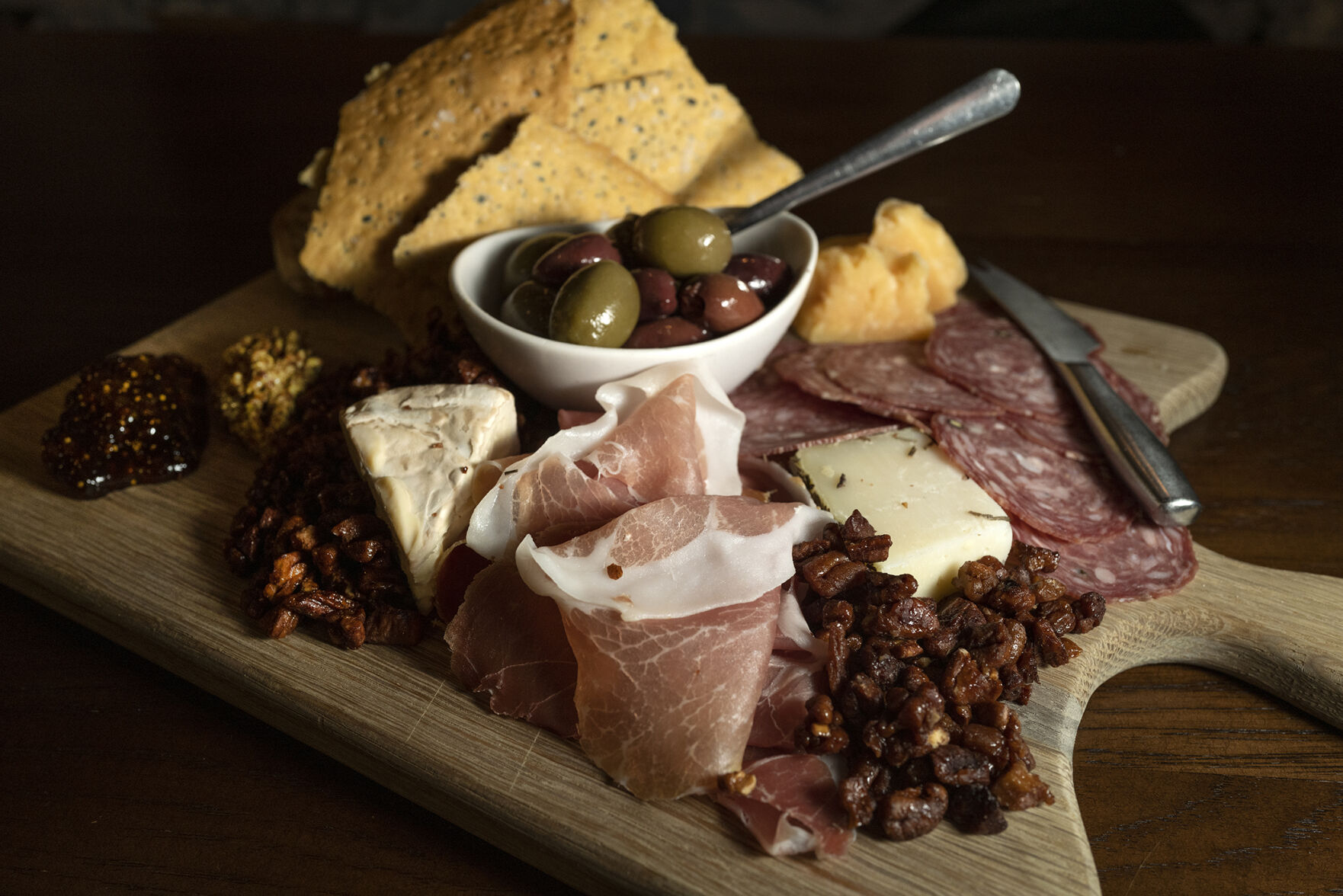 Vine and Wheel Restaurant (Located at: 616 S. Tejon) “Charcuterie Board” Wednesday May 24, 2023. Photo by Jeff Kearney. (Jeff Kearney)