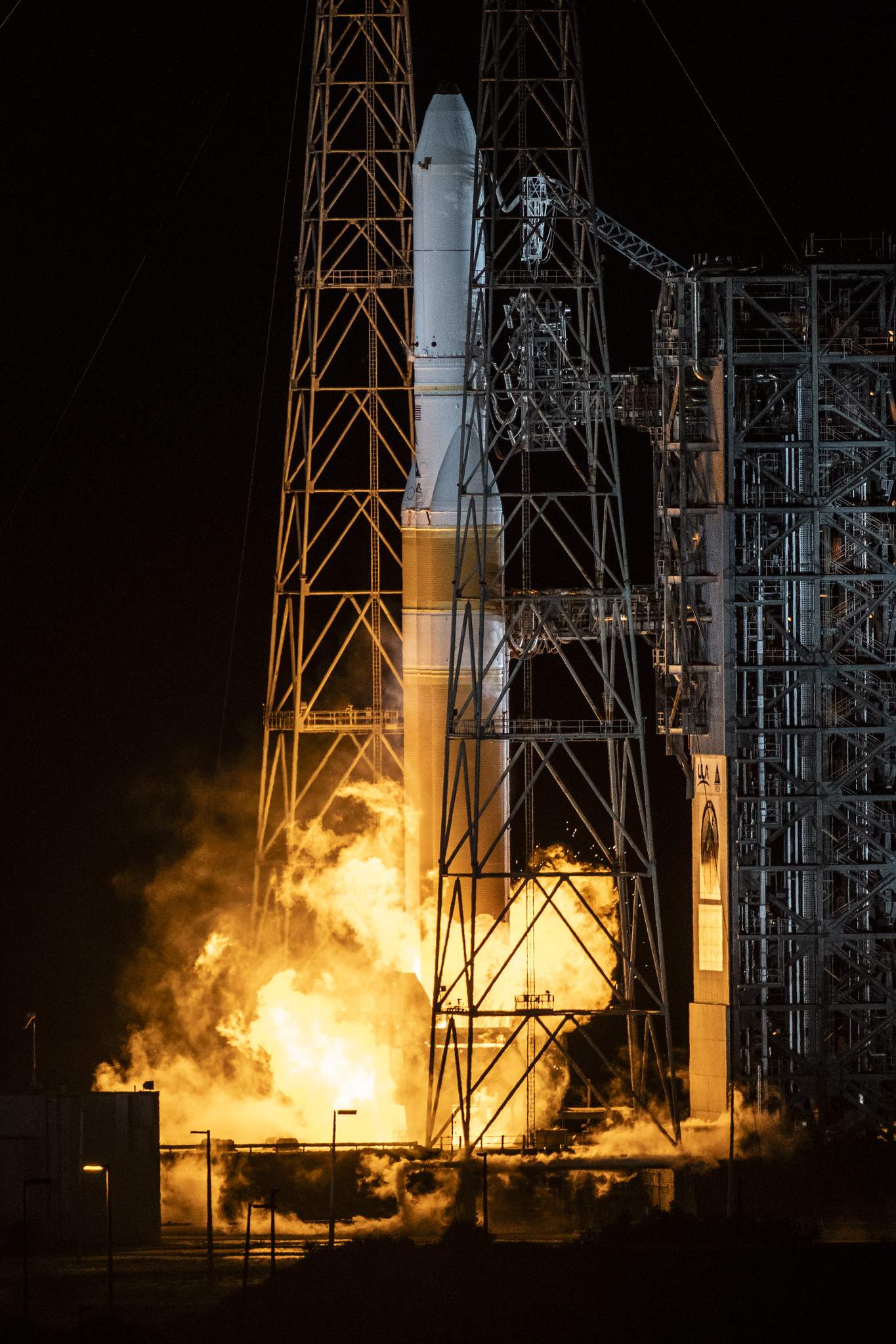 A United Launch Alliance (ULA) Delta IV Heavy rocket carrying a key national security mission successfully launched from Canaveral Space Force Station in Florida early Thursday morning. (Courtesy of United Launch Alliance)