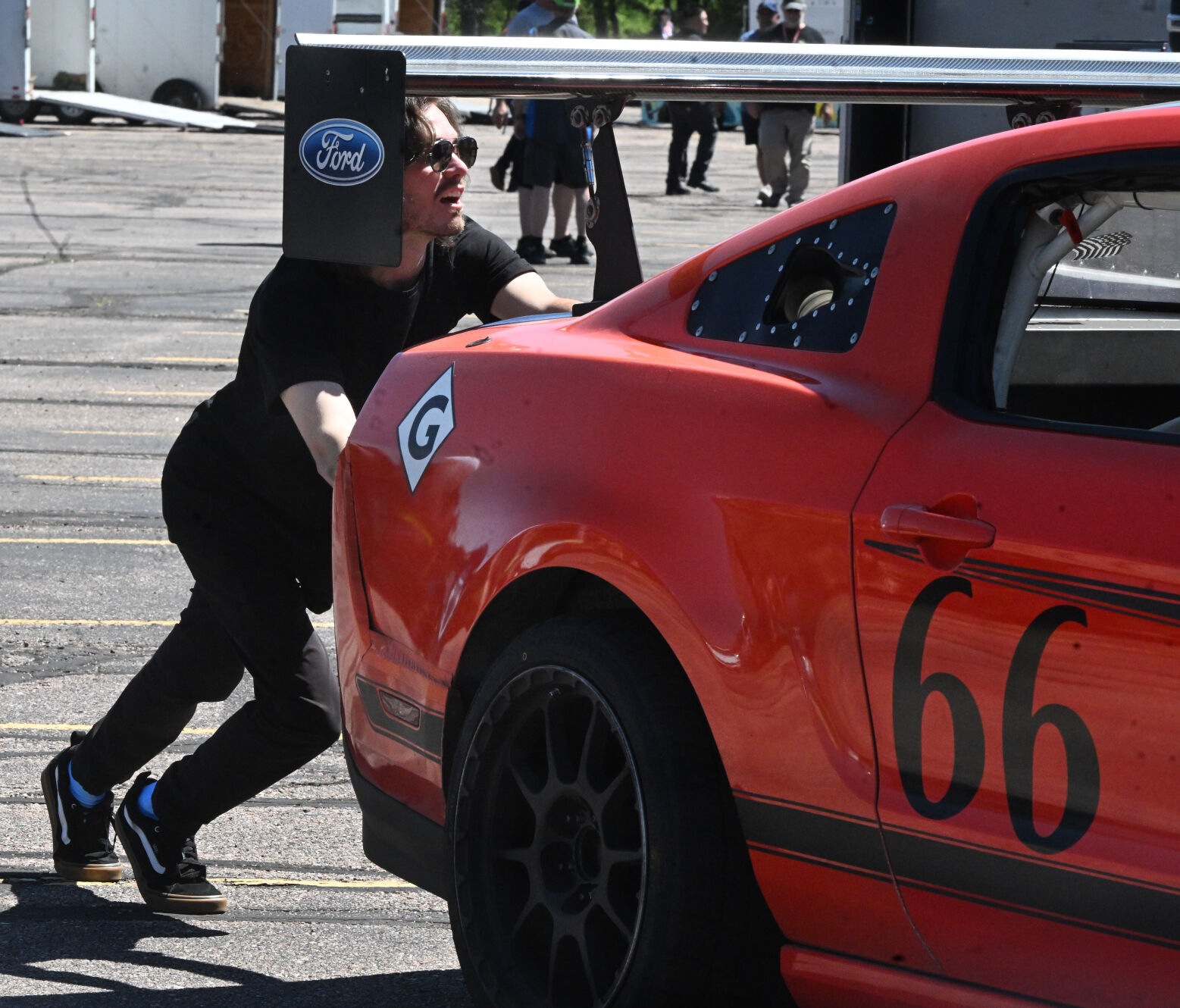 Inspection day for the 2023 Pikes Peak International Hill Climb on Monday, June 19, 2023. (Photo by Jerilee Bennett, The Gazette)