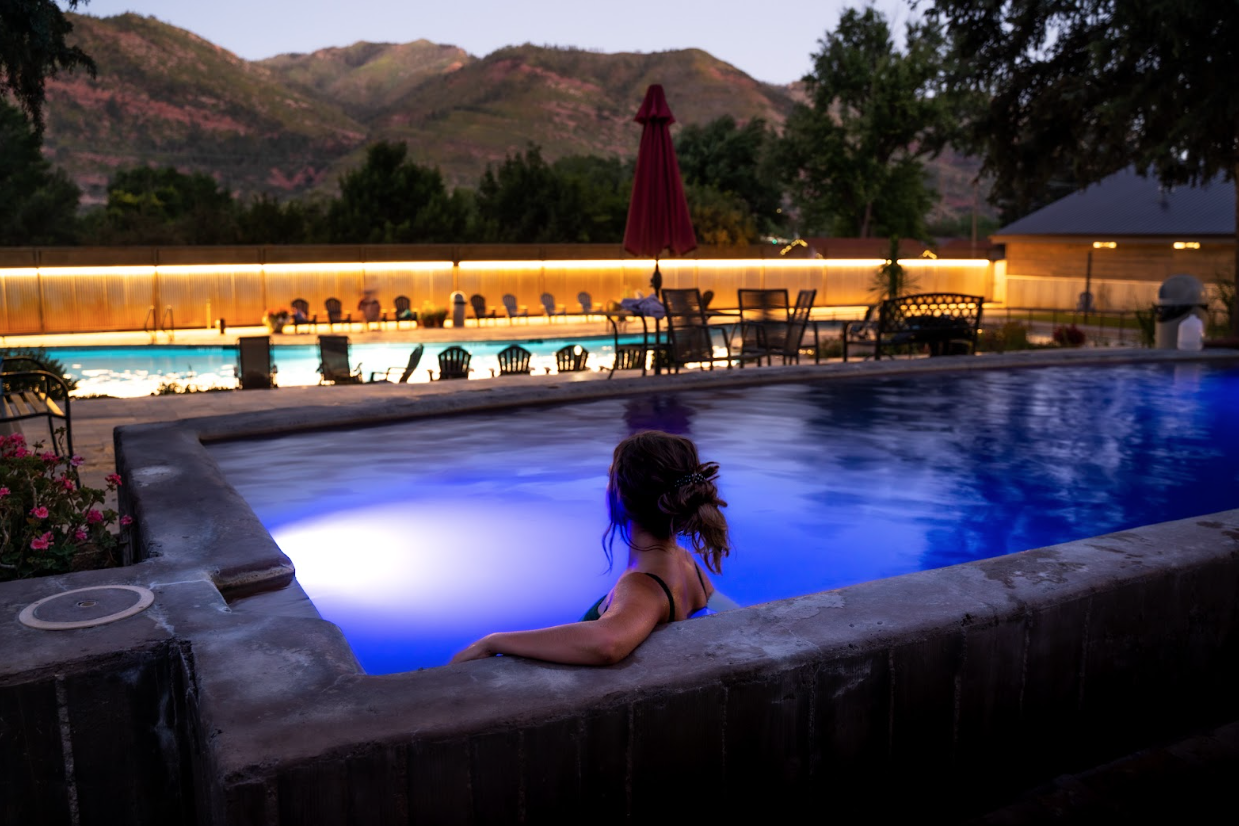 Photo: Durango Hot Springs.