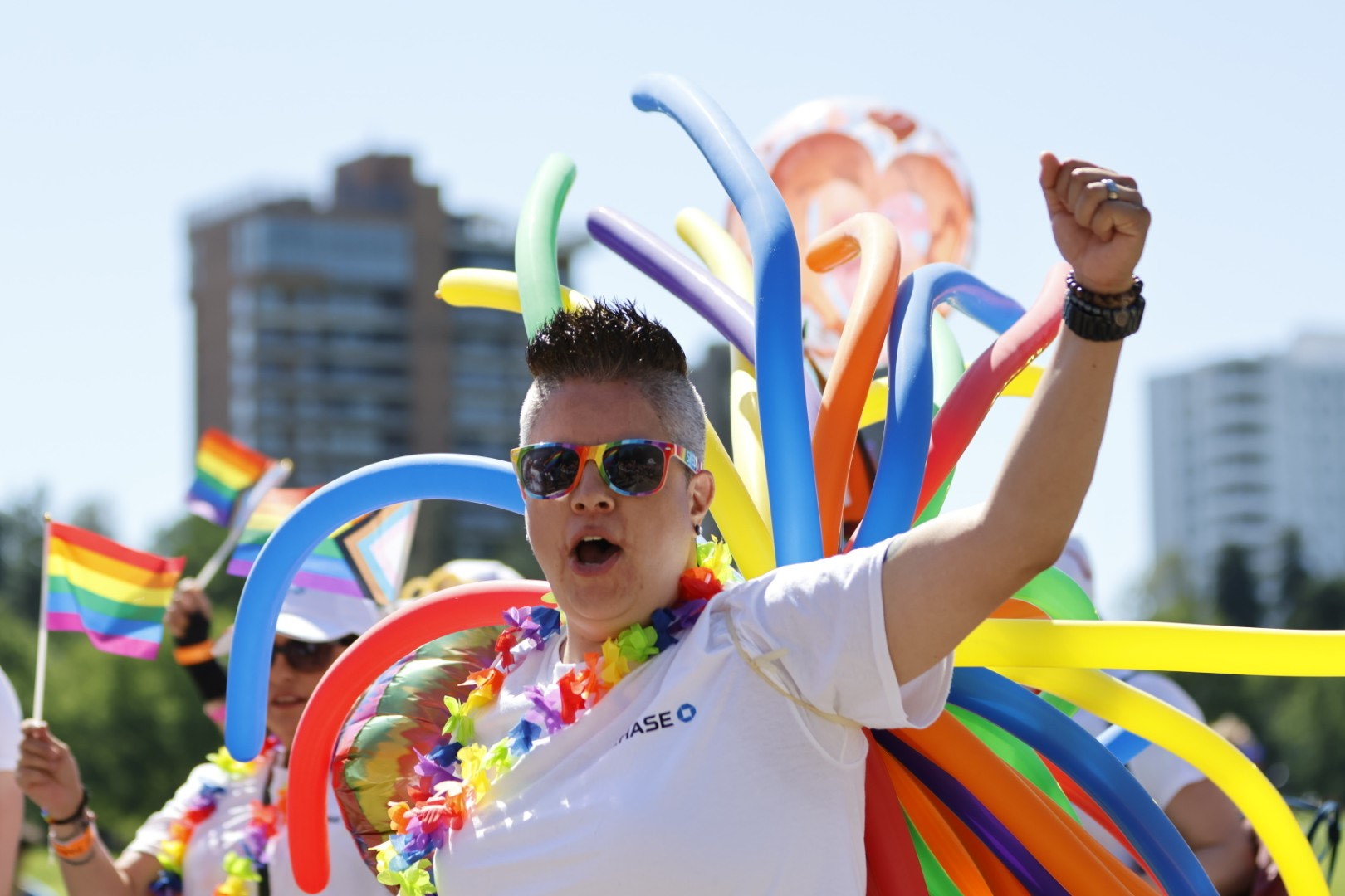 FILE PHOTO: Thousands gathered downtown on Colfax Avenue on Sunday, June 25, 2023, to watch the Coors Light Denver Pride Parade. (Liz Copan/Special to The Denver Gazette) (Liz Copan)