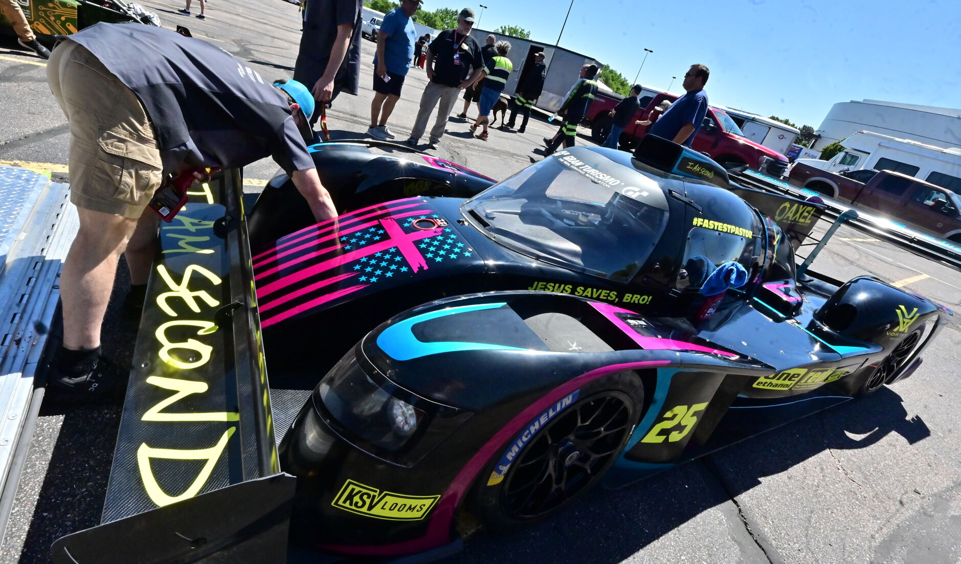 Inspection day for the 2023 Pikes Peak International Hill Climb on Monday, June 19, 2023. (Photo by Jerilee Bennett, The Gazette)