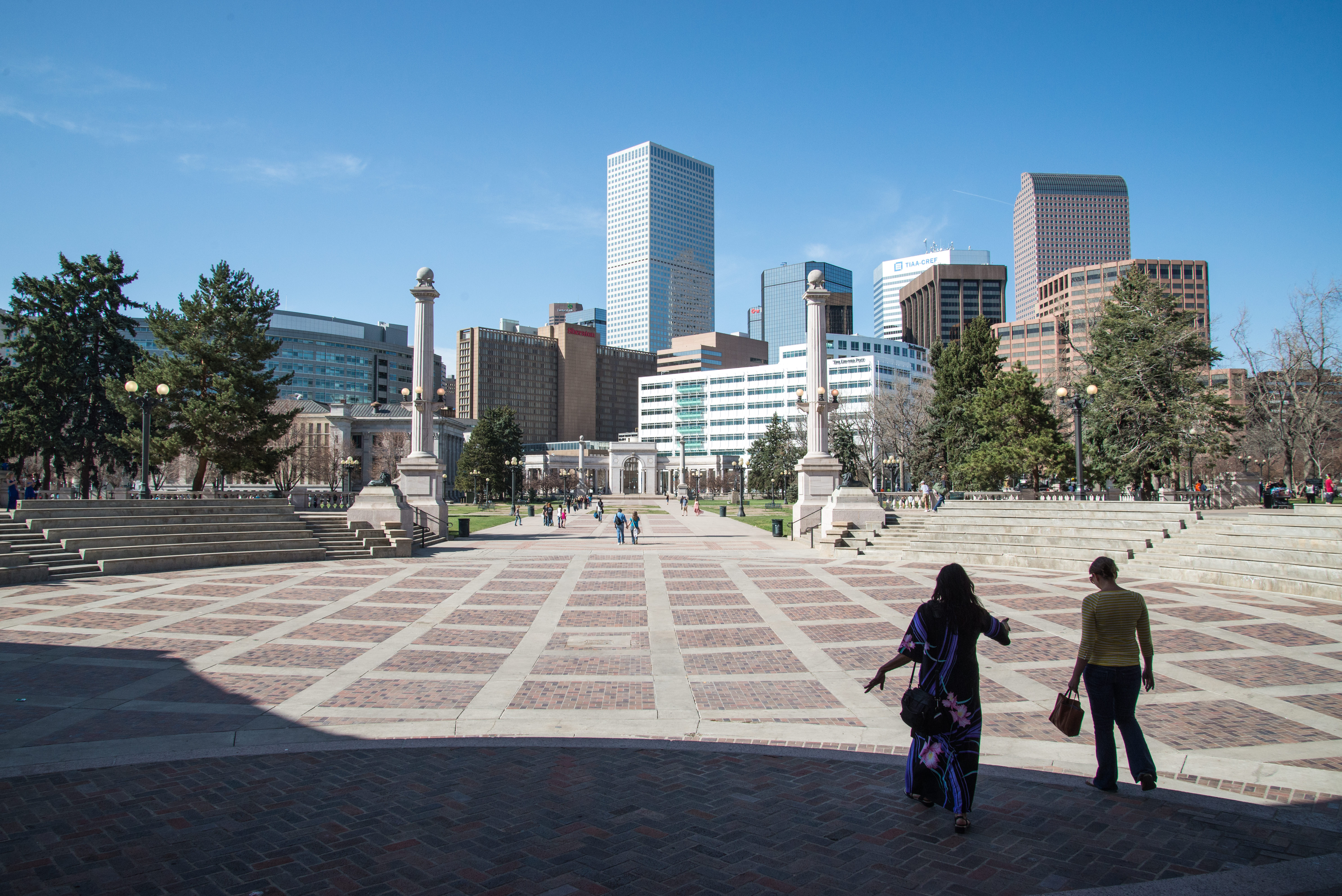 The Greek Amphitheater at Civic Center Park is due for some improvements that will make it accessible for the first time in its 100-year history. (KENT KANOUSE, OutThere Colorado)