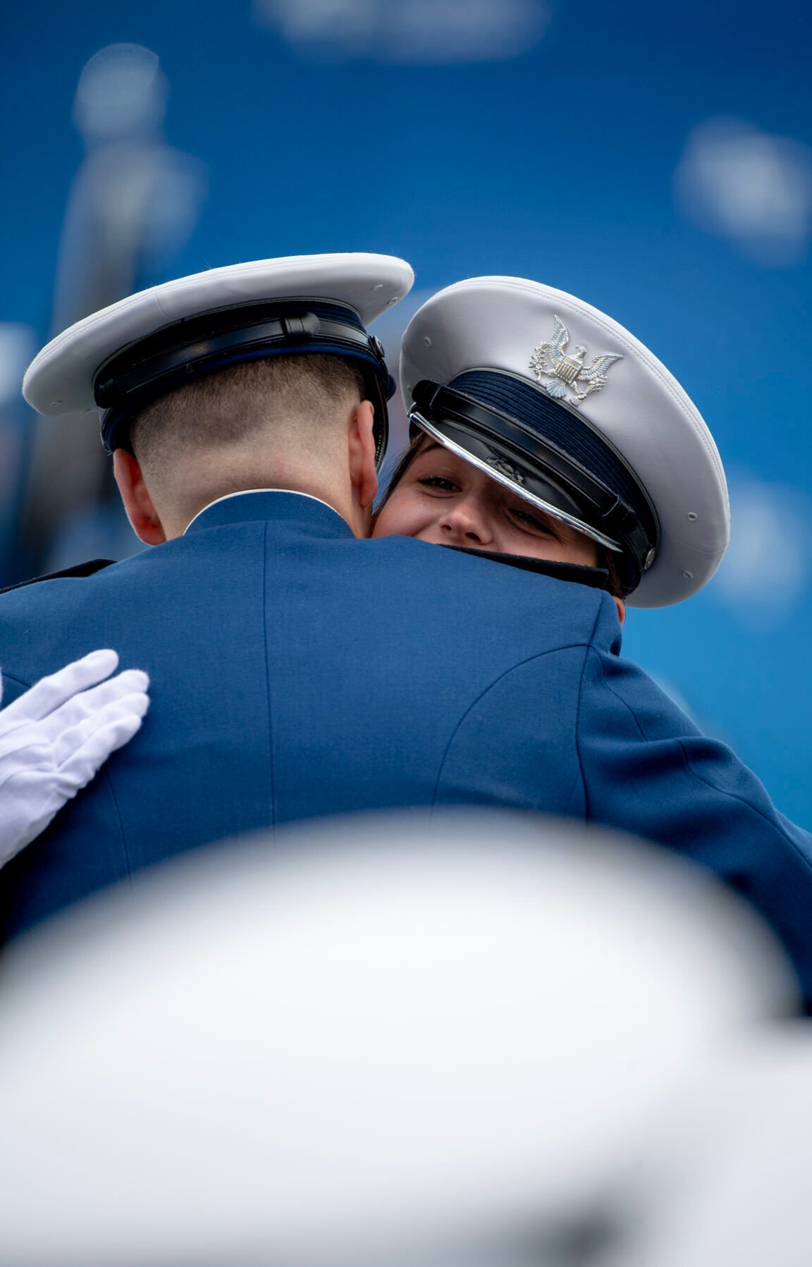 Moments from the 2023 Air Force Academy graduation ceremony at Falcon Stadium where more than 900 cadets became officers on Thursday, June 1. (Parker Seibold, The Gazette) (Parker Seibold)