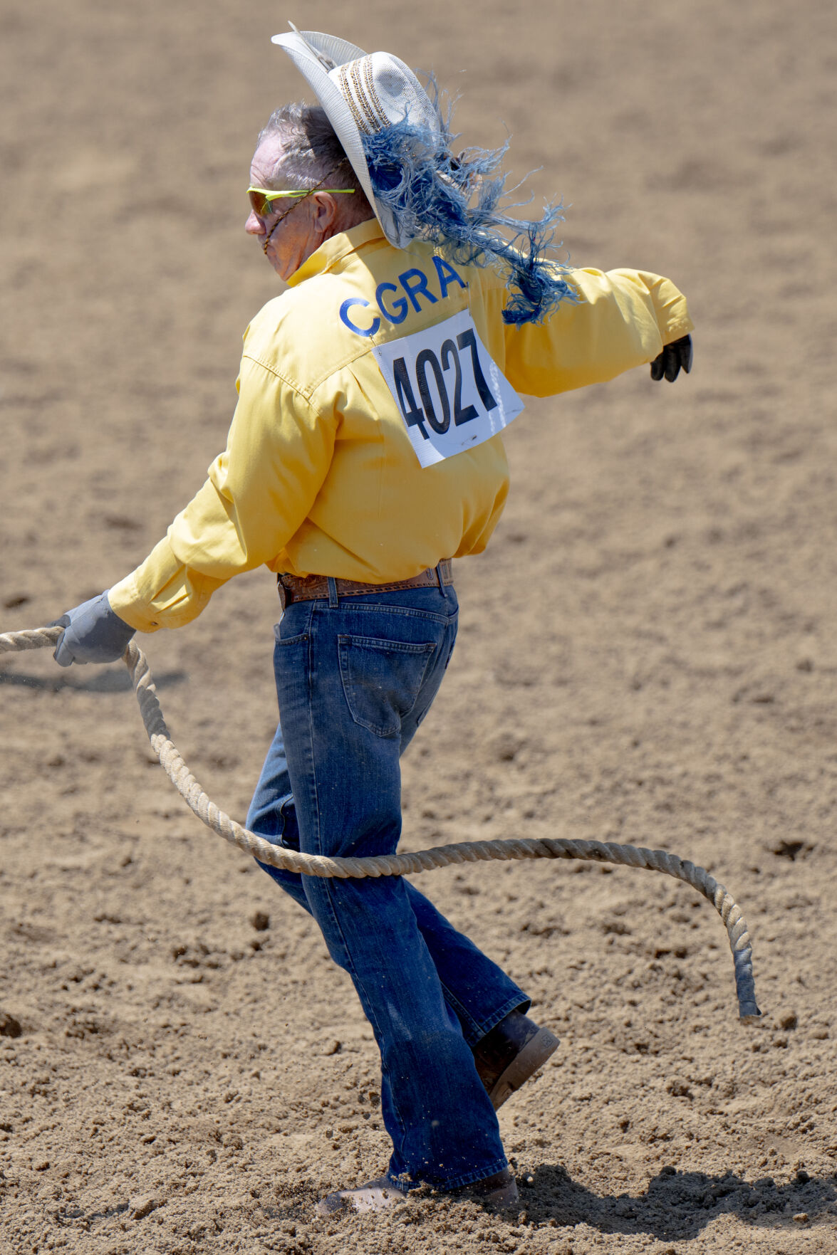 Scenes from the 40th Rocky Mountain Regional Rodeo held by the Colorado Gay Rodeo Association at the Arapahoe County Fairgrounds on Saturday, July 8, 2023. (Parker Seibold, The Gazette) (Parker Seibold)