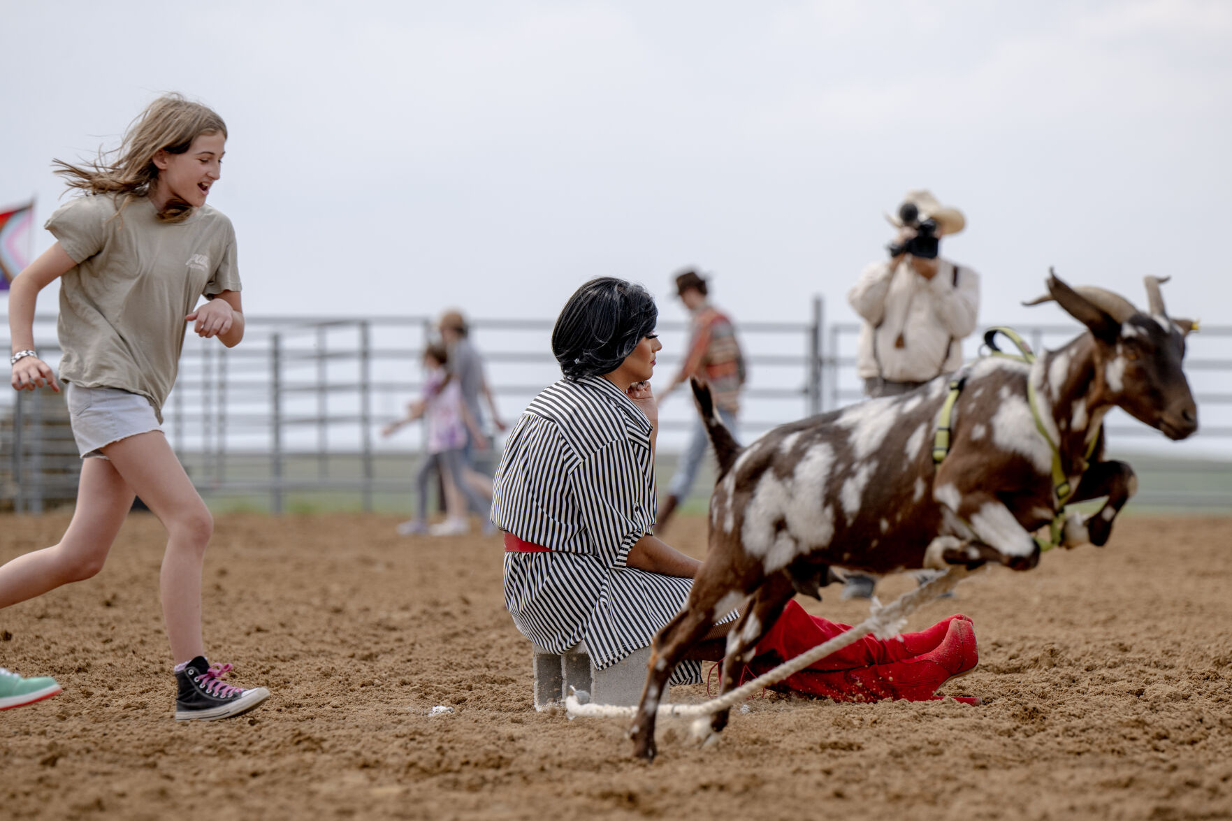Scenes from the 40th Rocky Mountain Regional Rodeo held by the Colorado Gay Rodeo Association at the Arapahoe County Fairgrounds on Saturday, July 8, 2023. (Parker Seibold, The Gazette) (Parker Seibold)