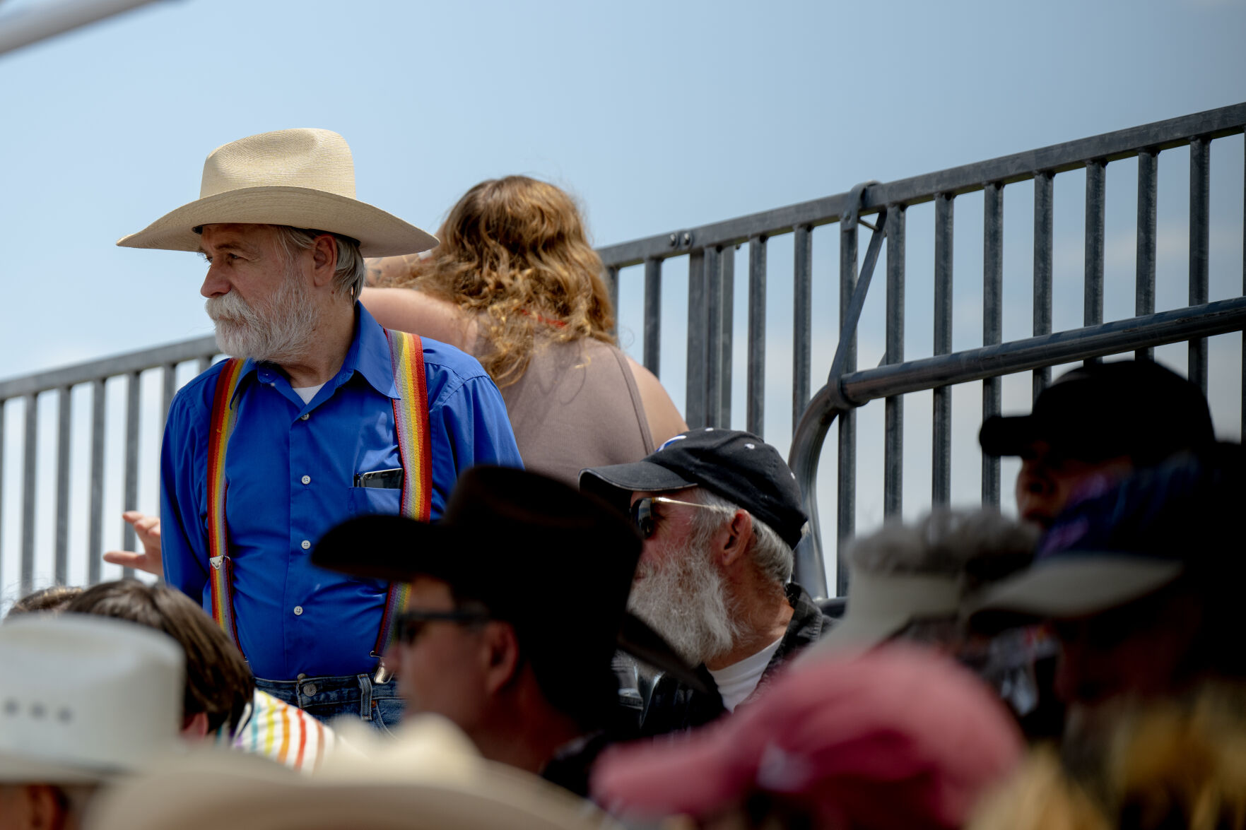 Scenes from the 40th Rocky Mountain Regional Rodeo held by the Colorado Gay Rodeo Association at the Arapahoe County Fairgrounds on Saturday, July 8, 2023. (Parker Seibold, The Gazette) (Parker Seibold)