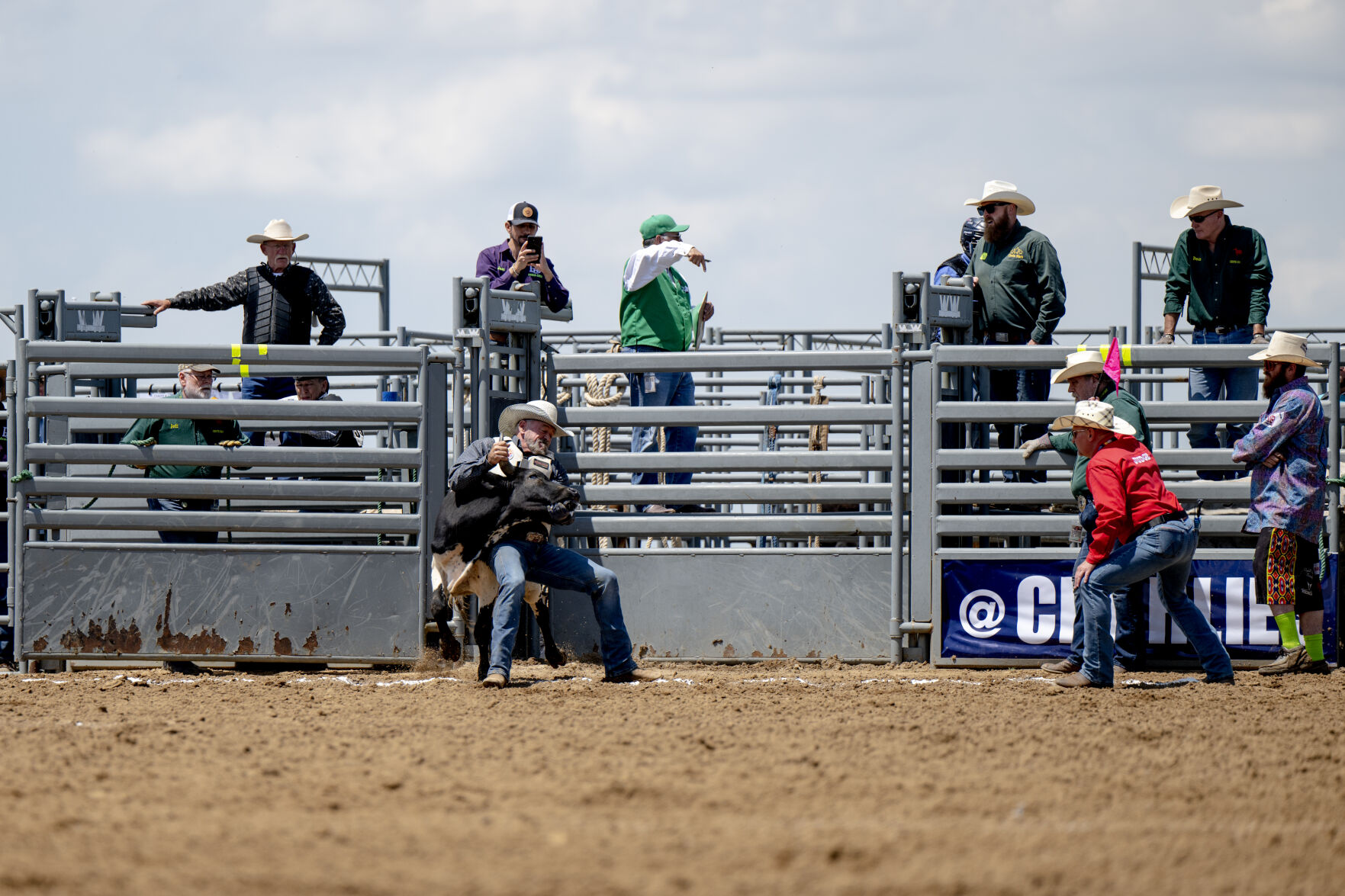 Scenes from the 40th Rocky Mountain Regional Rodeo held by the Colorado Gay Rodeo Association at the Arapahoe County Fairgrounds on Saturday, July 8, 2023. (Parker Seibold, The Gazette) (Parker Seibold)