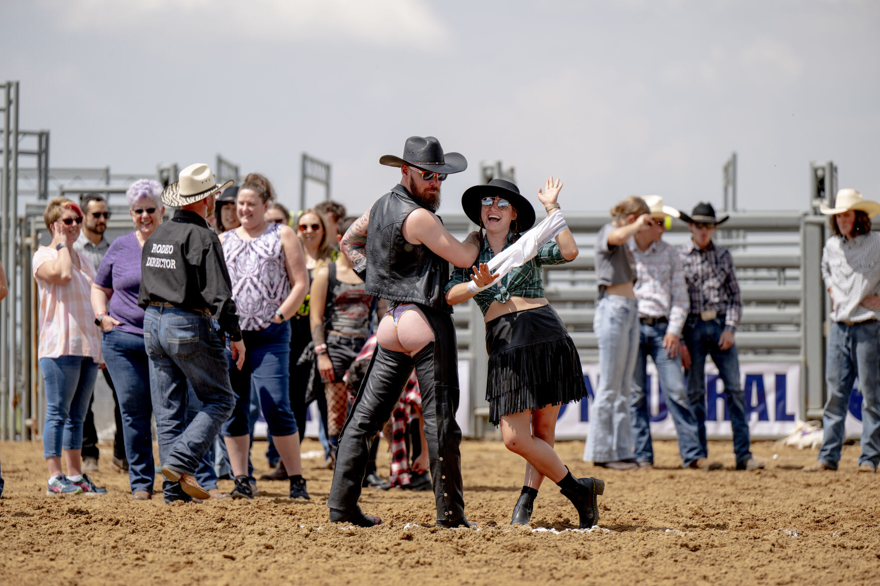 Scenes from the 40th Rocky Mountain Regional Rodeo held by the Colorado Gay Rodeo Association at the Arapahoe County Fairgrounds on Saturday, July 8, 2023. (Parker Seibold, The Gazette) (Parker Seibold)